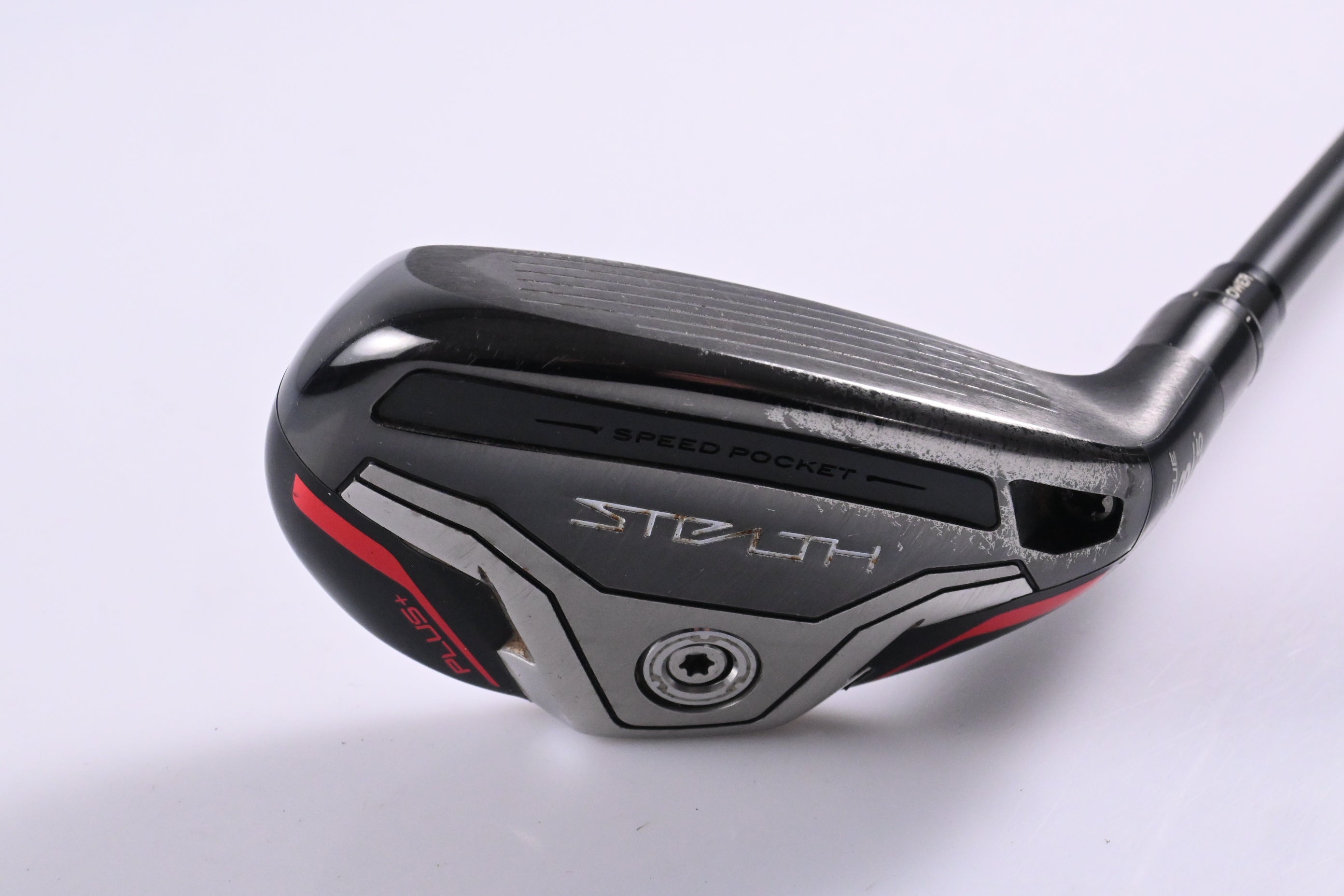 Taylormade Stealth Plus #3 Hybrid / 19.5 Degree / Stiff Flex KBS Hybrid 80 Shaft