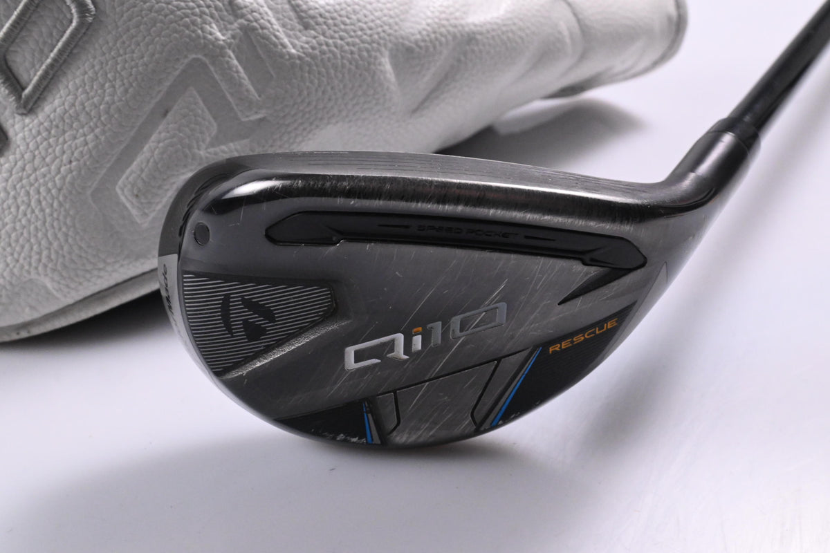 Taylormade Qi10 #4 Hybrid / 22 Degree / Regular Flex Ventus TR Blue 6 Shaft