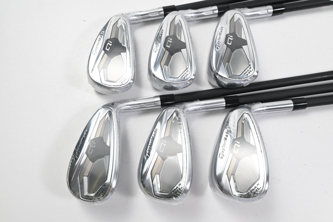 Taylormade Qi Irons / 5-PW / Regular Flex KBS REAX HL 50 Shafts