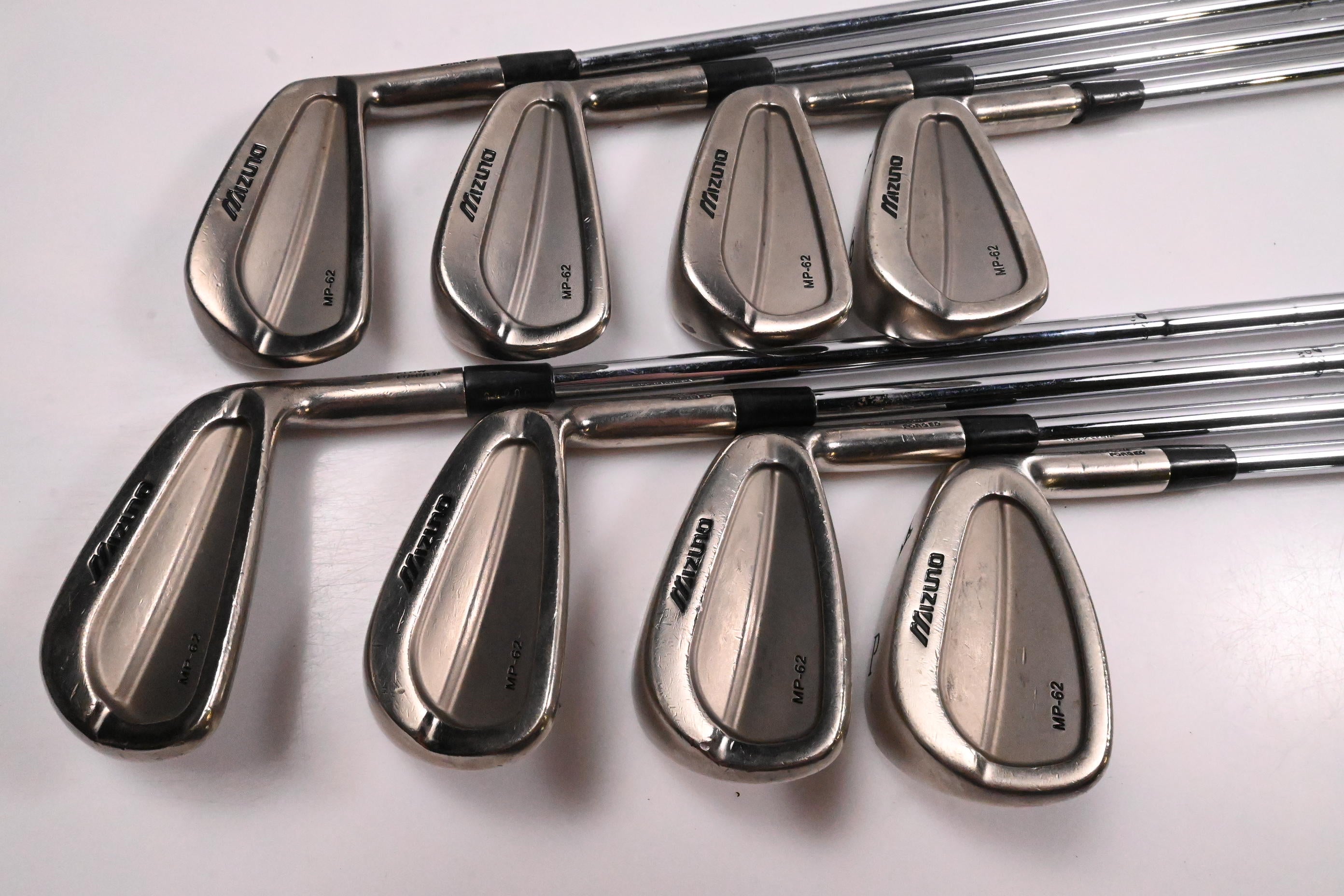 Mizuno MP-62 Irons / 3-PW / Stiff Flex Dynamic Gold S300 Shafts