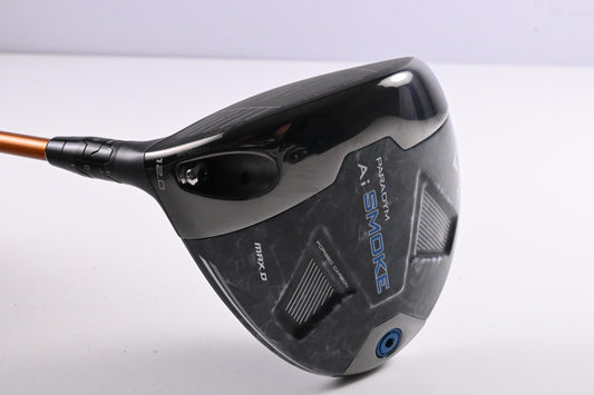 Left Hand Callaway Paradym Ai Smoke Max D Driver / 12 Degree / Senior Flex Shaft