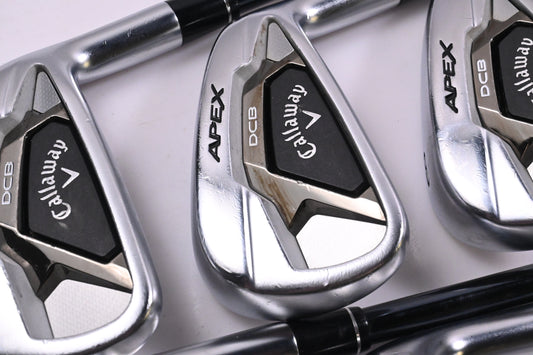 Callaway Apex DCB Irons / 6-PW+GW / Senior Flex UST Recoil Dart 65 Shafts