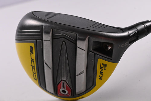 Cobra King F9 #3 Wood / 14.5 Degree / Regular Flex Fujikura Atmos Blue 7 Shaft