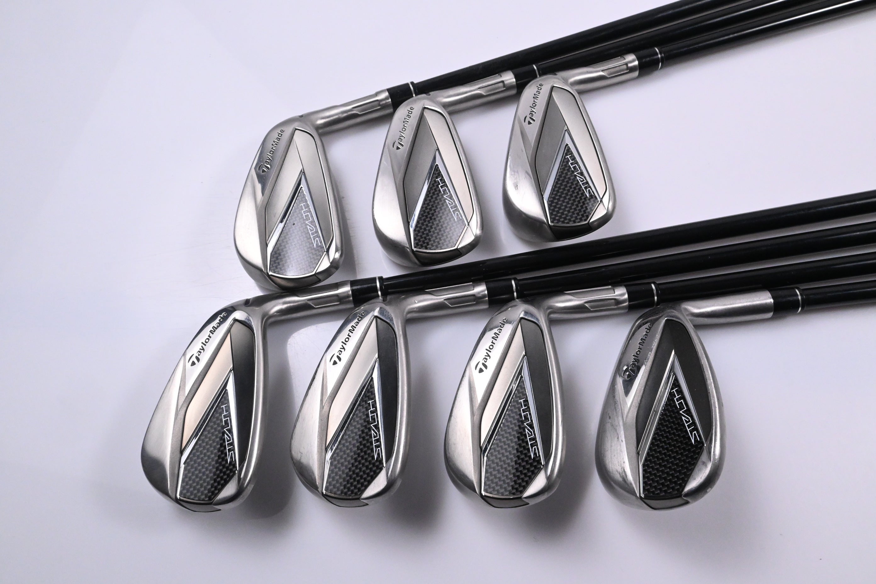 Taylormade Stealth Irons / 5-PW+SW / Regular Flex Fujikura Ventus Red 6 Shafts