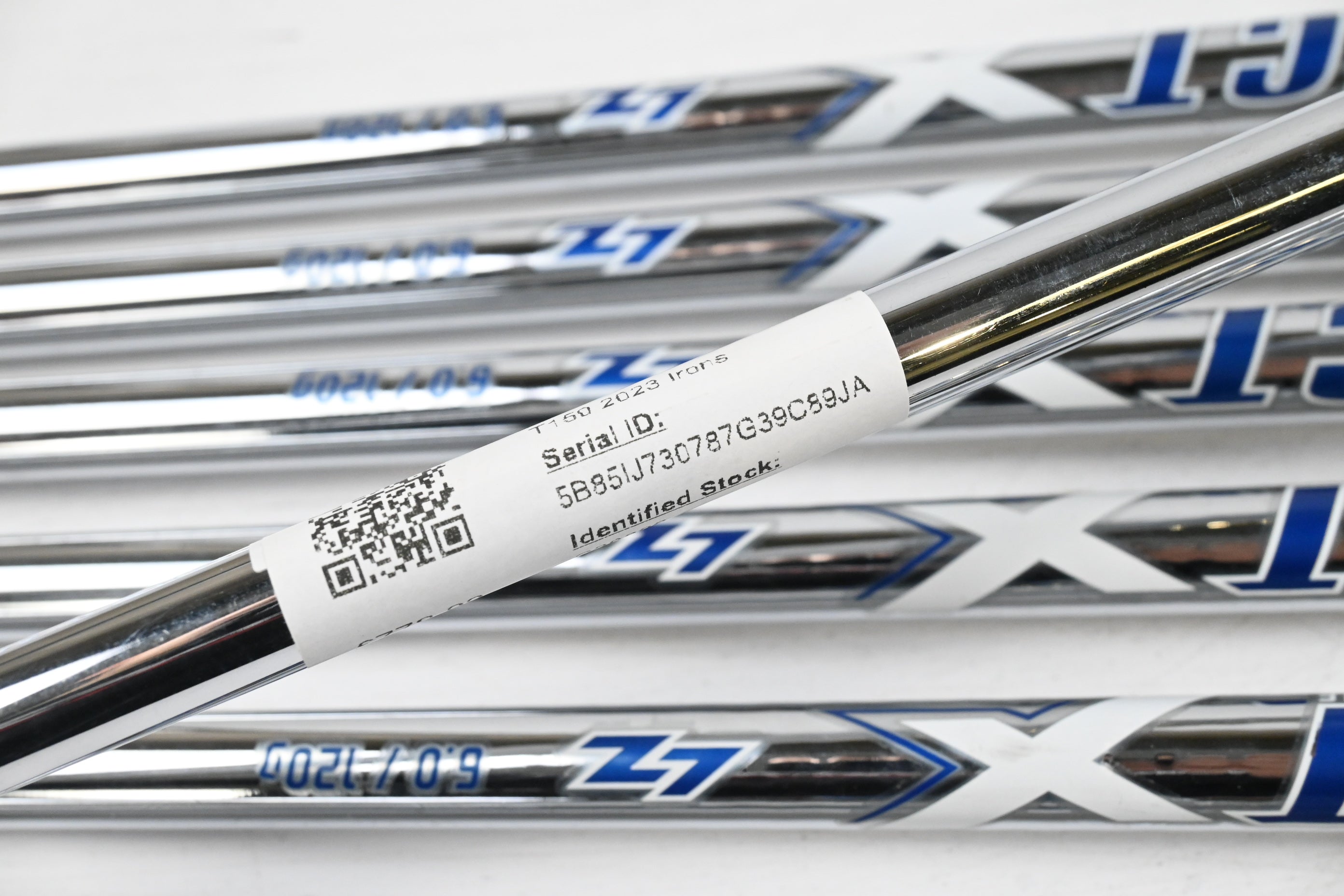 Titleist T150 2023 Irons / 4-PW / Stiff Flex Project X LZ 120 Shafts
