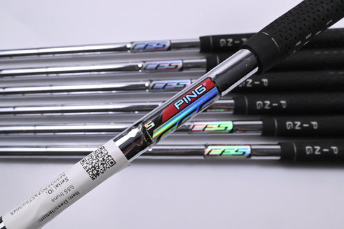 Ping S55 Irons / 4-PW / Black Dot / Stiff Flex Ping CFS Shafts