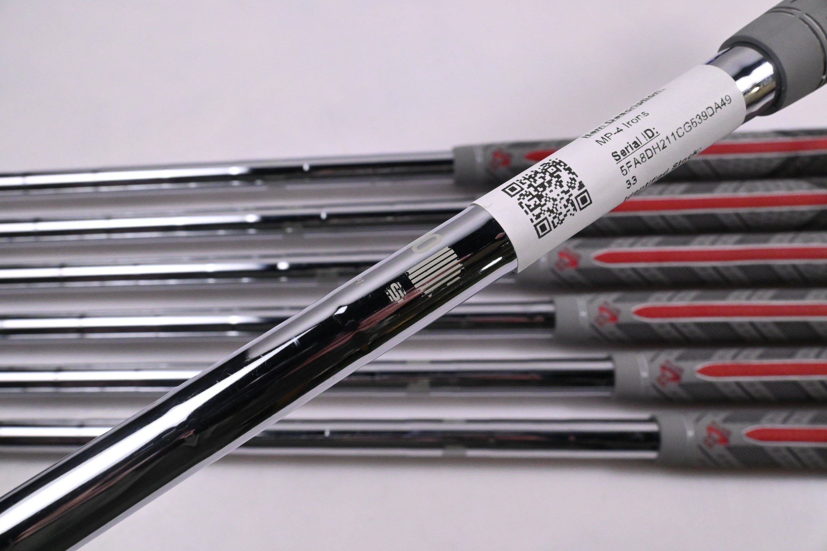 Mizuno MP-4 Irons / 4-PW / Regular Flex NS Pro 850 GH Steel Shafts