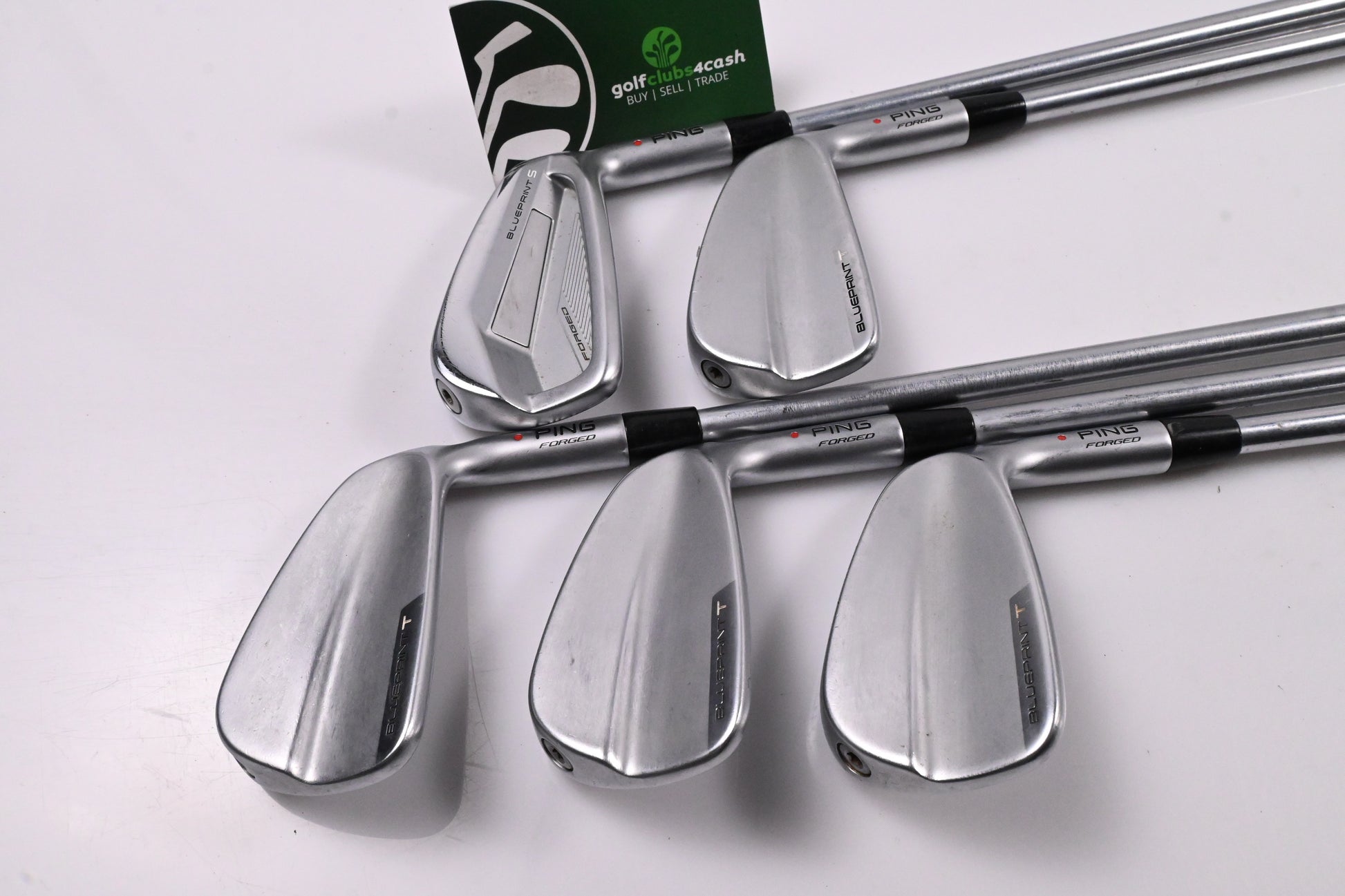 Ping Blueprint S / T Combo Irons / 5-9i / Orange Dot / X-Flex Project X LS 125