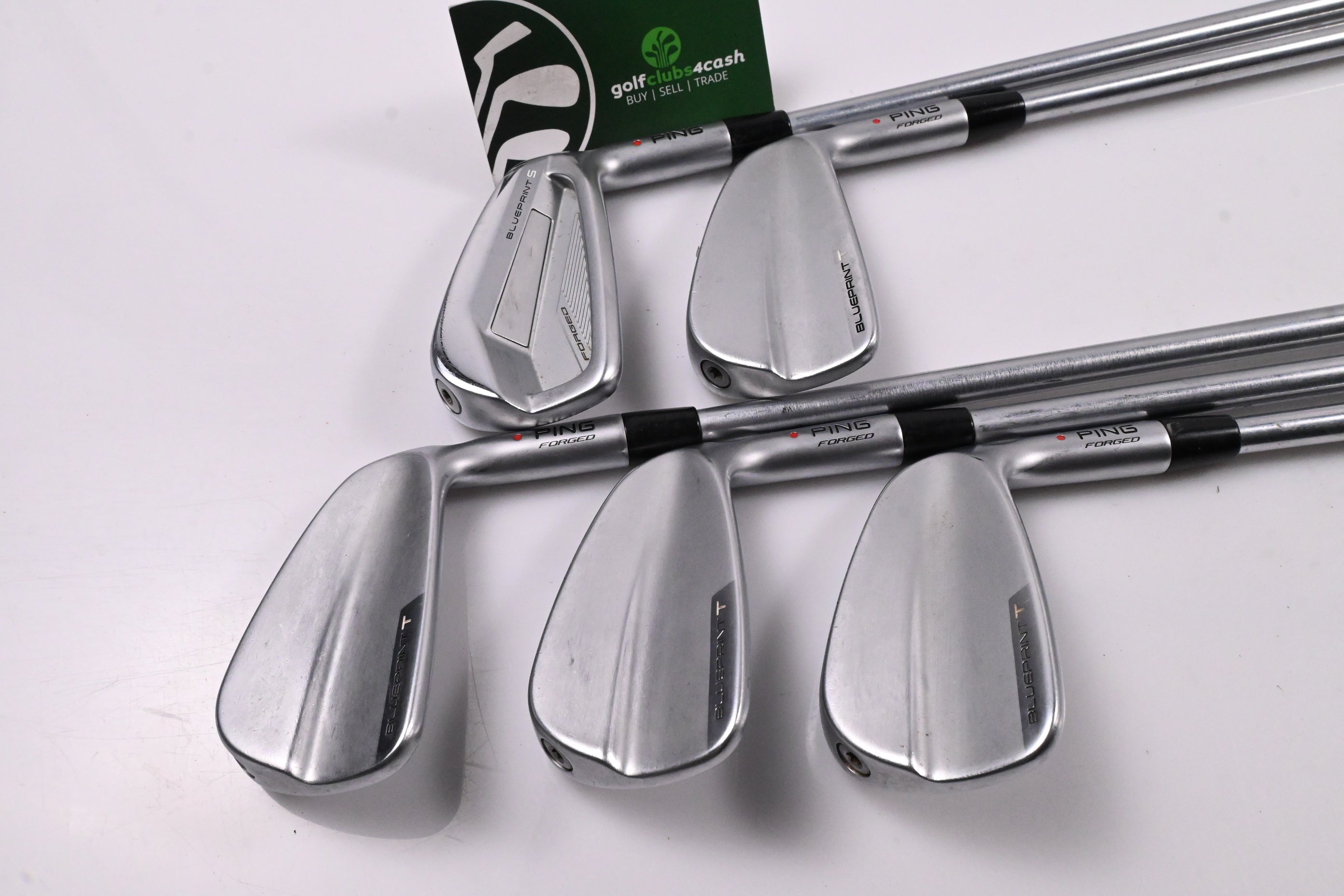 Ping Blueprint S / T Combo Irons / 5-9i / Orange Dot / X-Flex Project X LS 125
