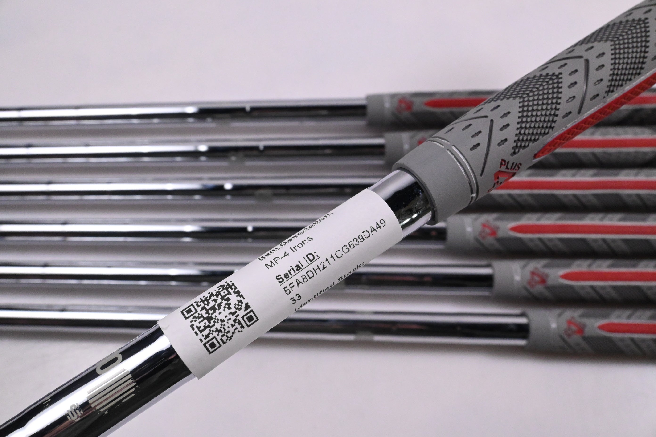 Mizuno MP-4 Irons / 4-PW / Regular Flex NS Pro 850 GH Steel Shafts