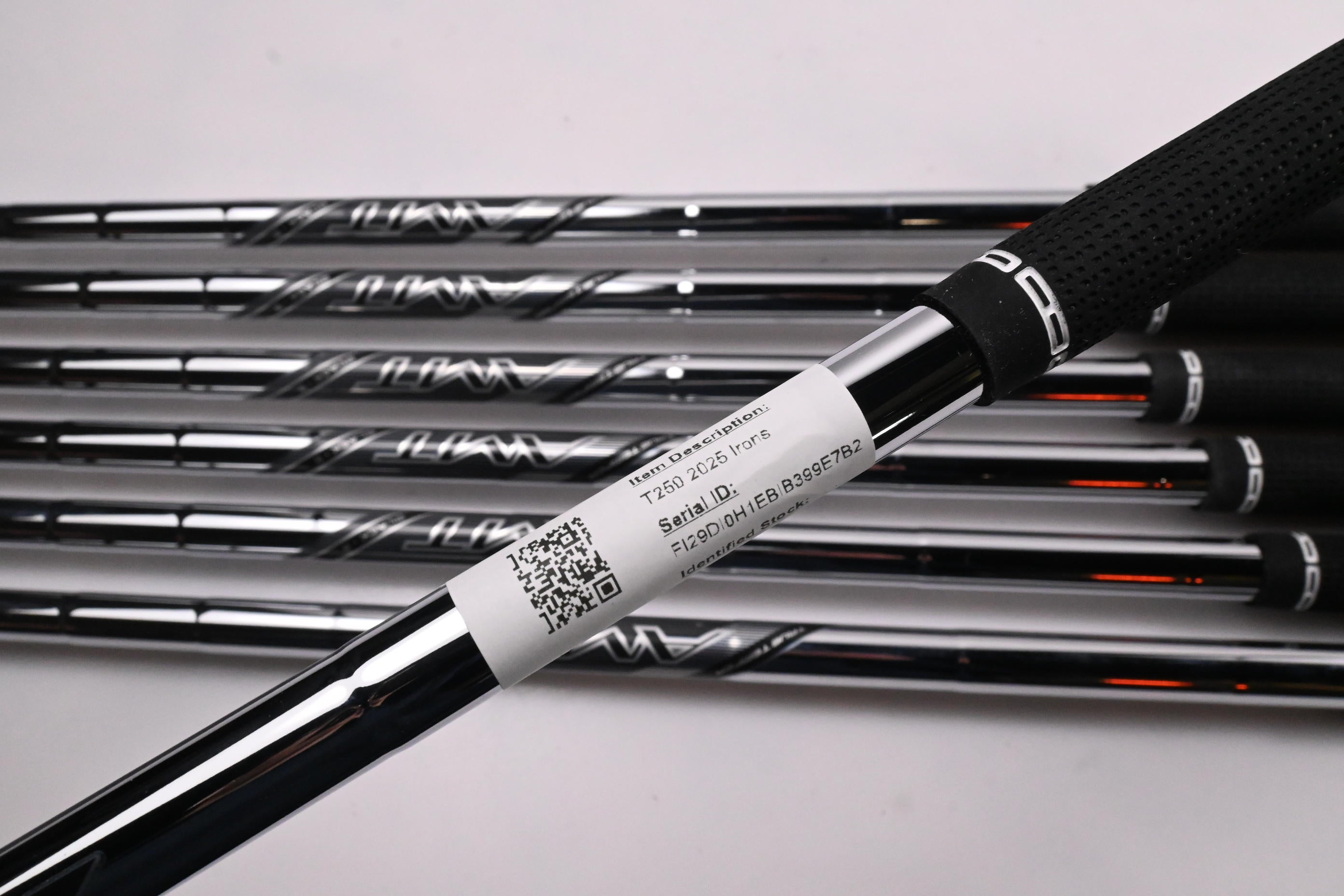 Titleist T250 2025 Irons / 5-PW+48° / Stiff Flex AMT Black Shafts