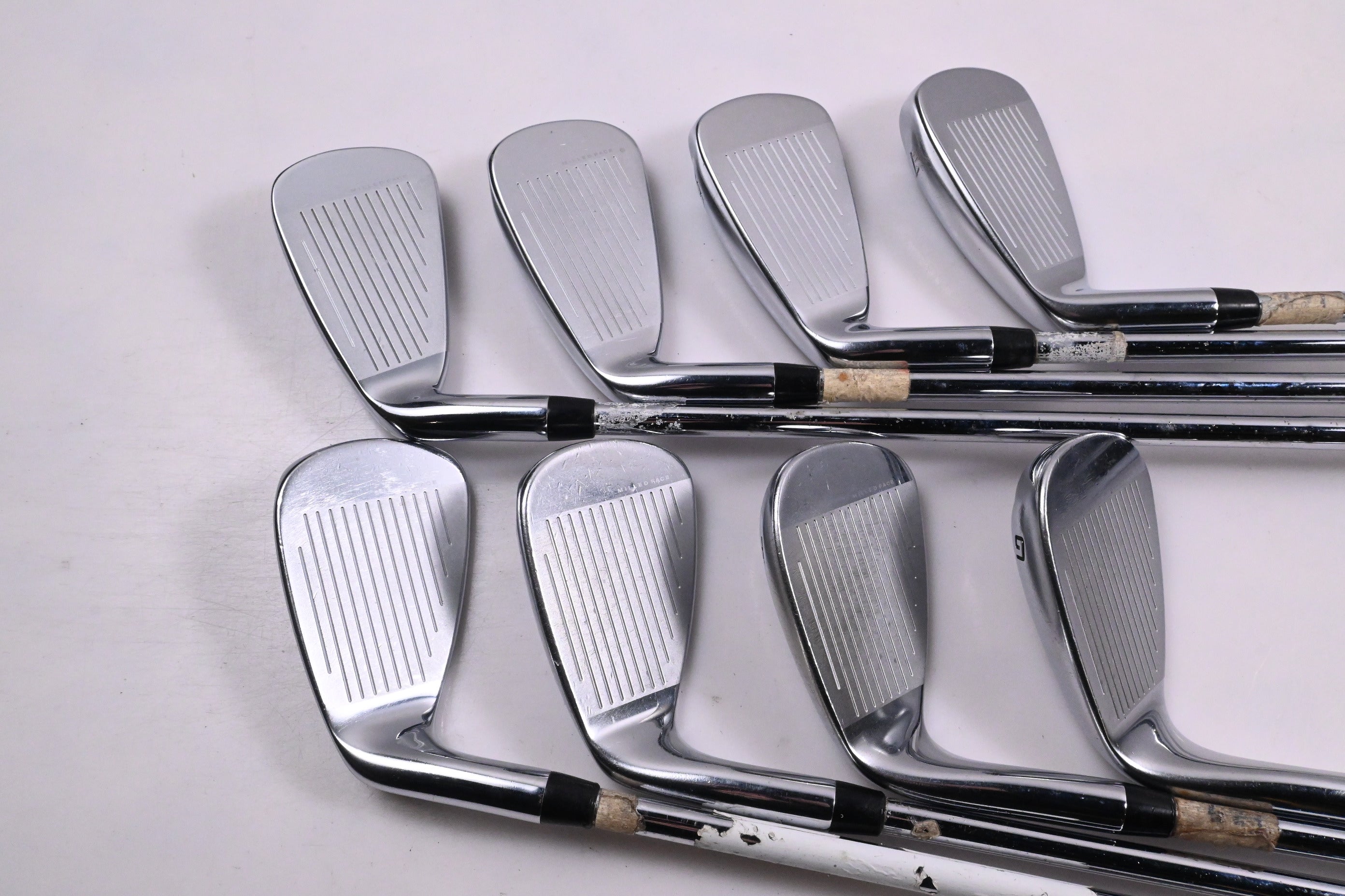 Left Hand Cobra King F9 Irons / 4-PW+GW / Stiff Flex KBS Tour 90 Shafts