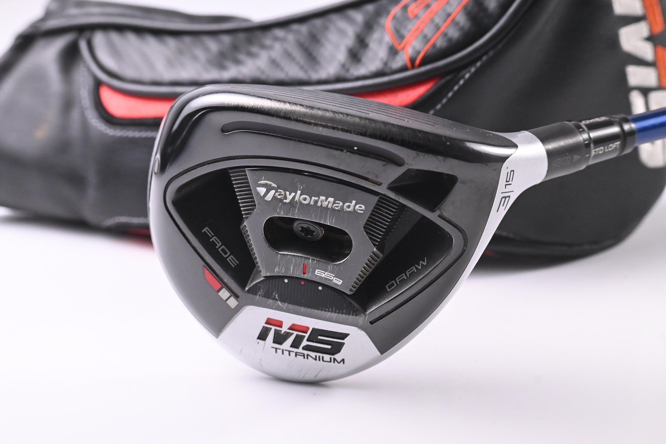 Taylormade M5 Titanium #3 Wood / 15 Degree / X-Flex Project X Blue Shaft