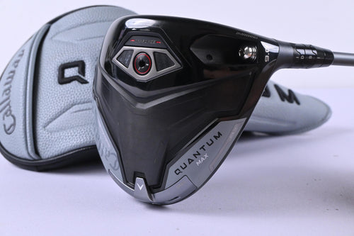 Callaway Quantum Max Driver / 9 Degree / Stiff Flex Denali Frost Silver 60 Shaft