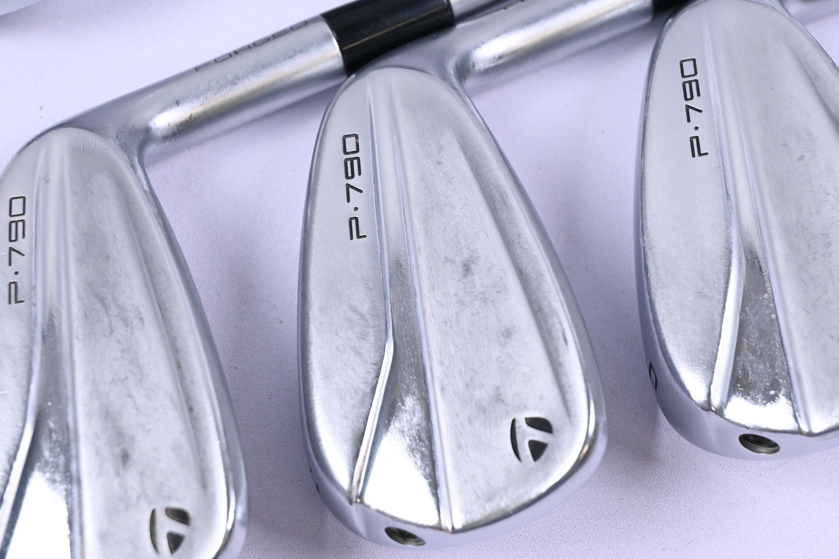 Taylormade P790 2021 Irons / 5-PW / Stiff Flex KBS Tour C-Taper 120 Shafts