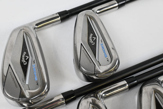 Callaway Paradym Ai Smoke HL Irons / 6-PW / Regular Flex Cypher Sixty Shafts