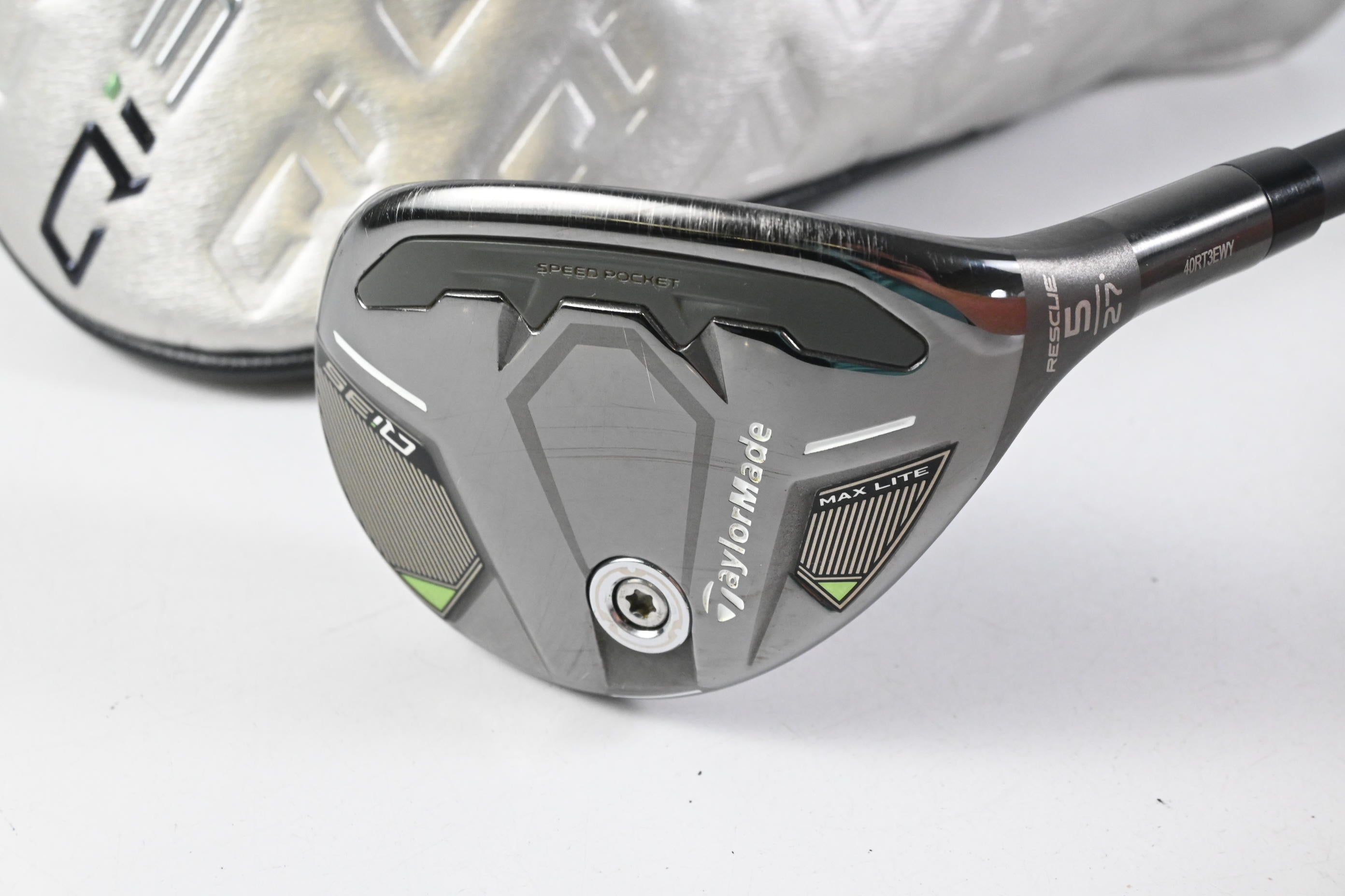 Taylormade Qi35 Max Lite #5 Hybrid / 27 Degree / Senior Flex Vanquish 5 Shaft