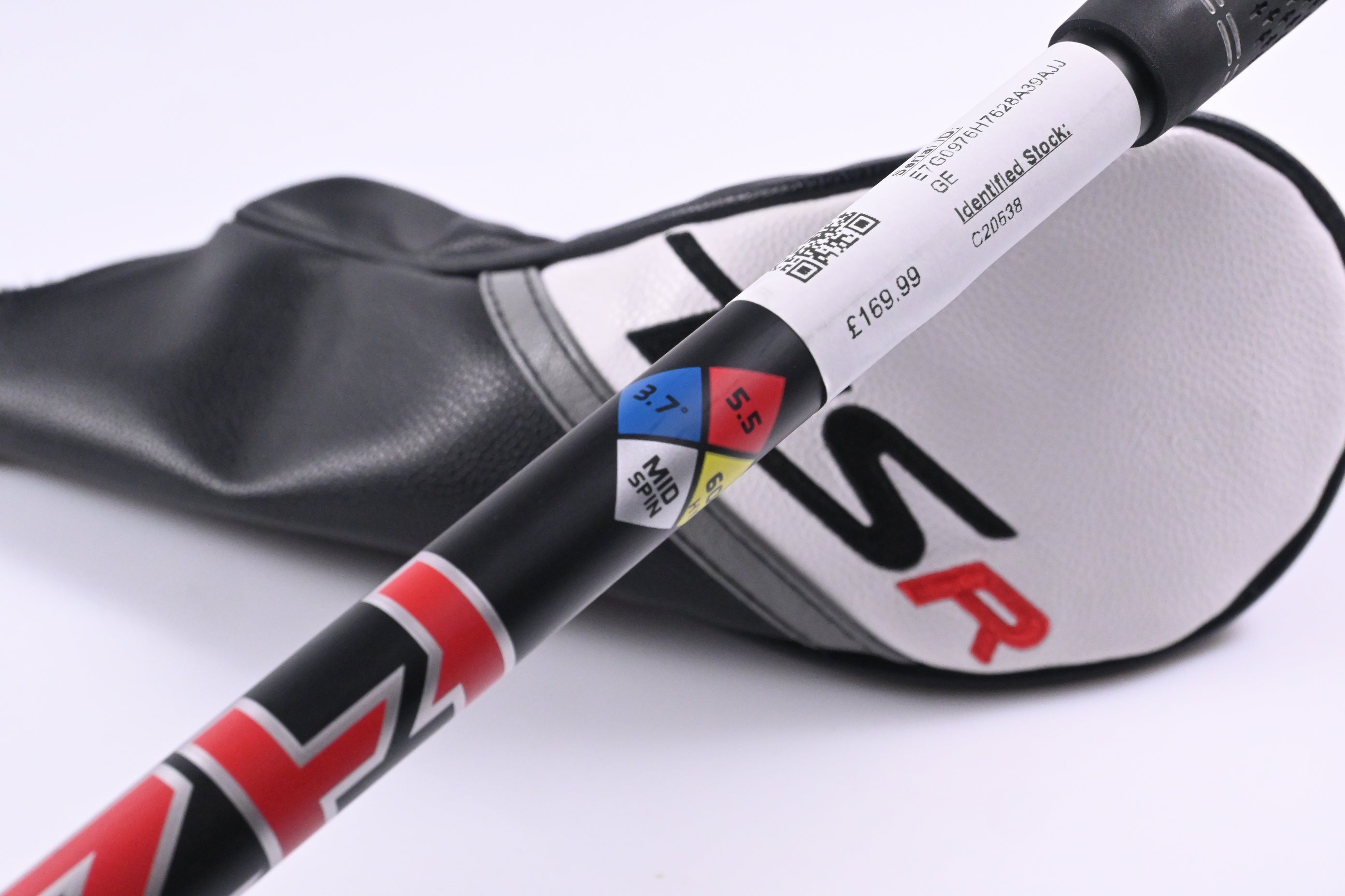 Titleist TSR2 #5 Hybrid / 24 Degree / Regular Flex HZRDUS Red 60 Shaft