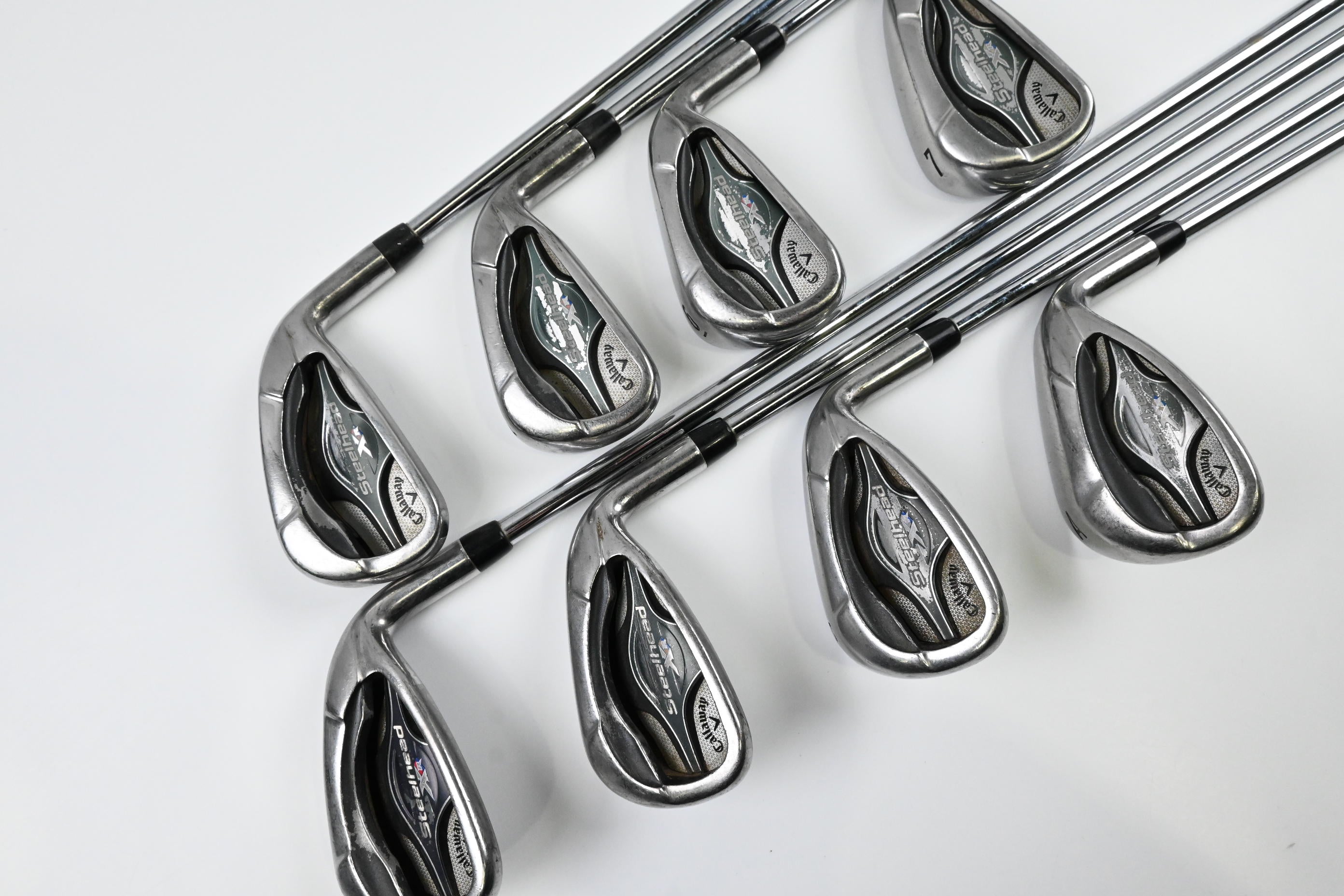 Callaway Steelhead XR Irons / 4-PW+GW / Regular Flex Project X LZ 105 Shafts