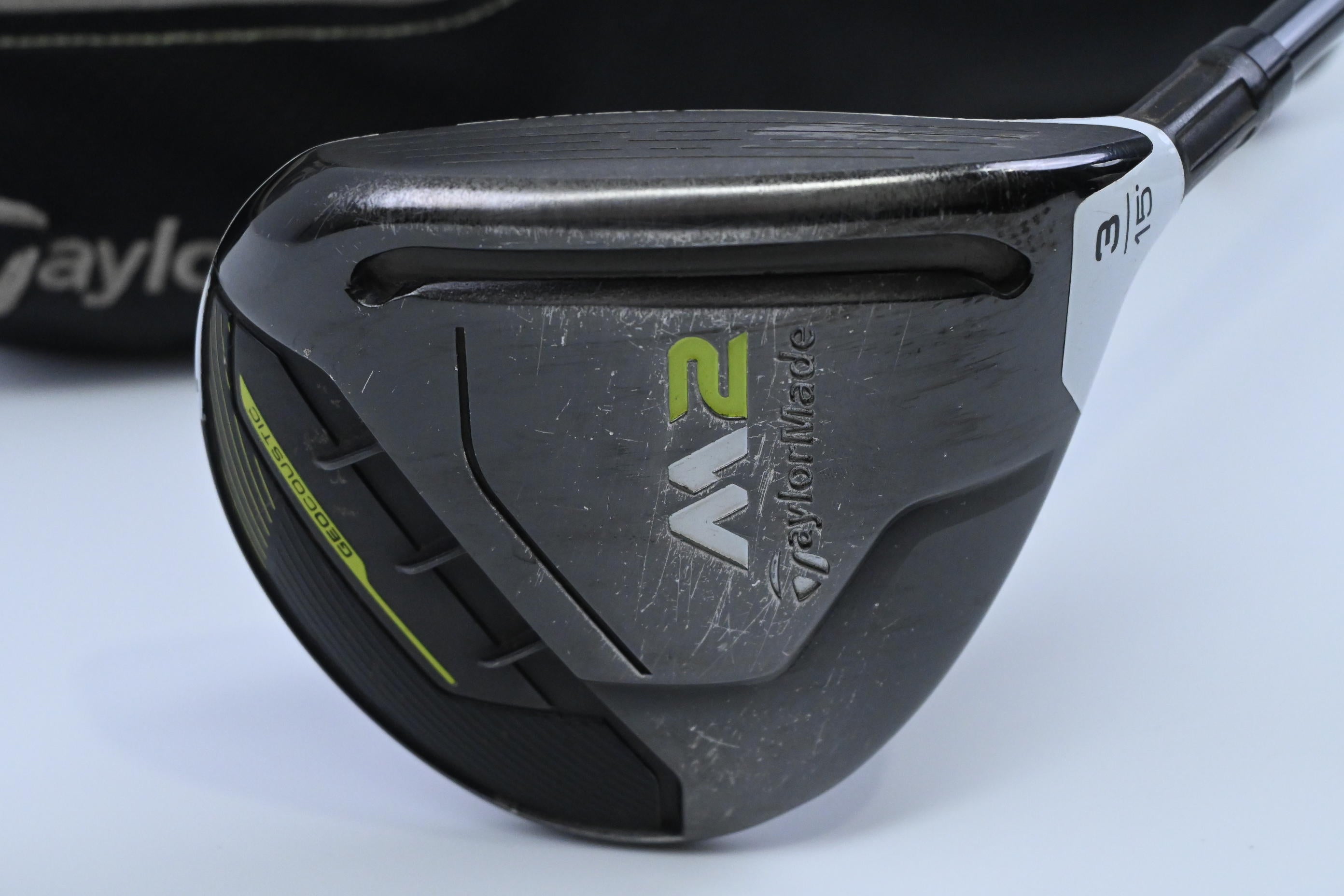 Taylormade M2 2017 #3 Wood / 15 Degree / Stiff Flex Taylormade Reax 65 Shaft