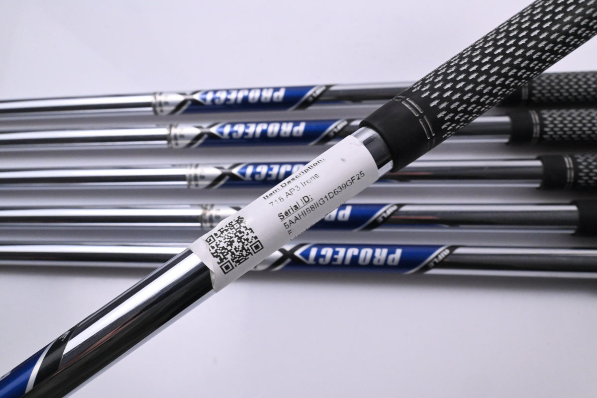 Titleist 718 AP3 Irons / 5-PW / Stiff Flex Project X Precision Shafts