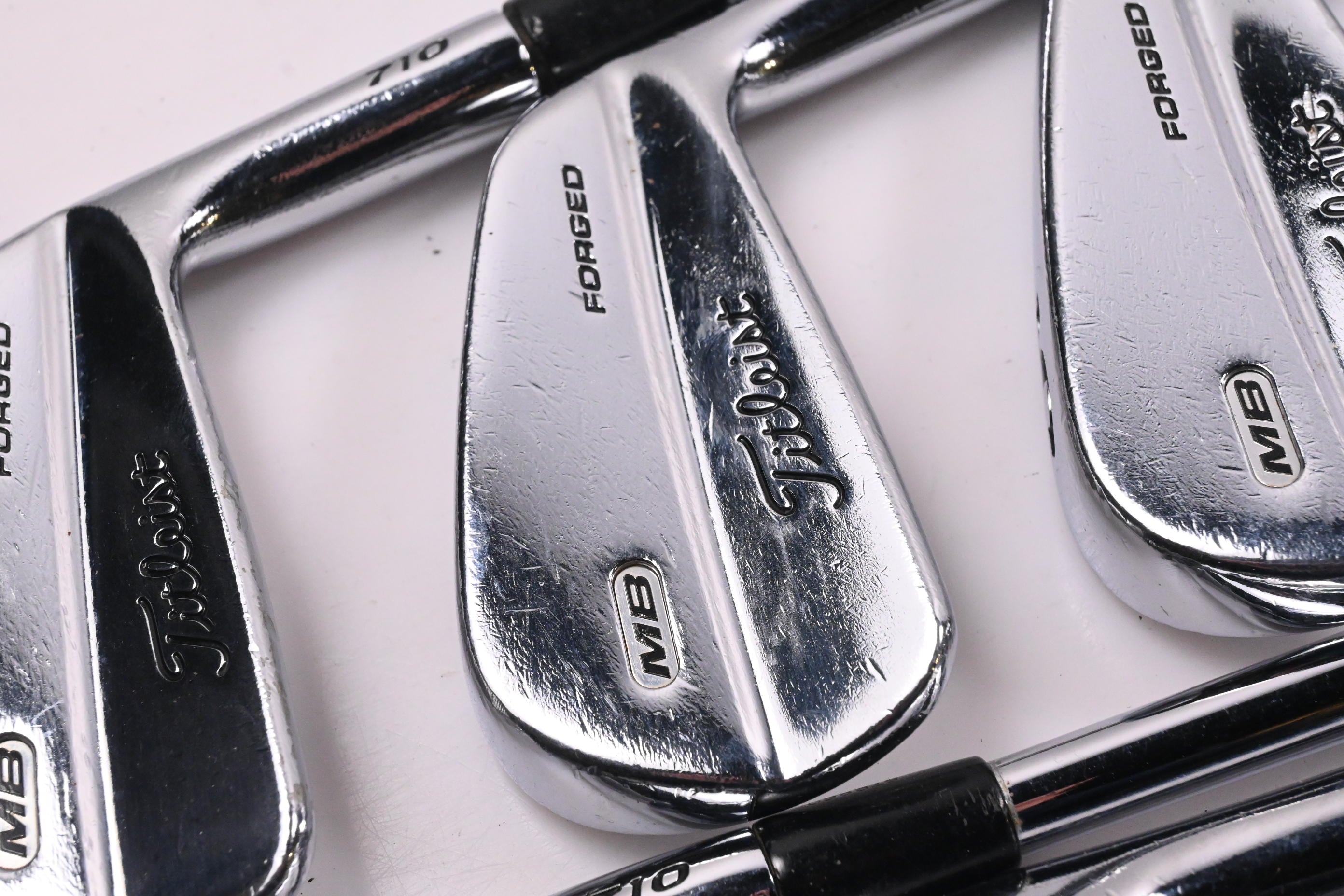 Titleist MB 710 Irons / 3-PW / Stiff Flex Steel Shafts