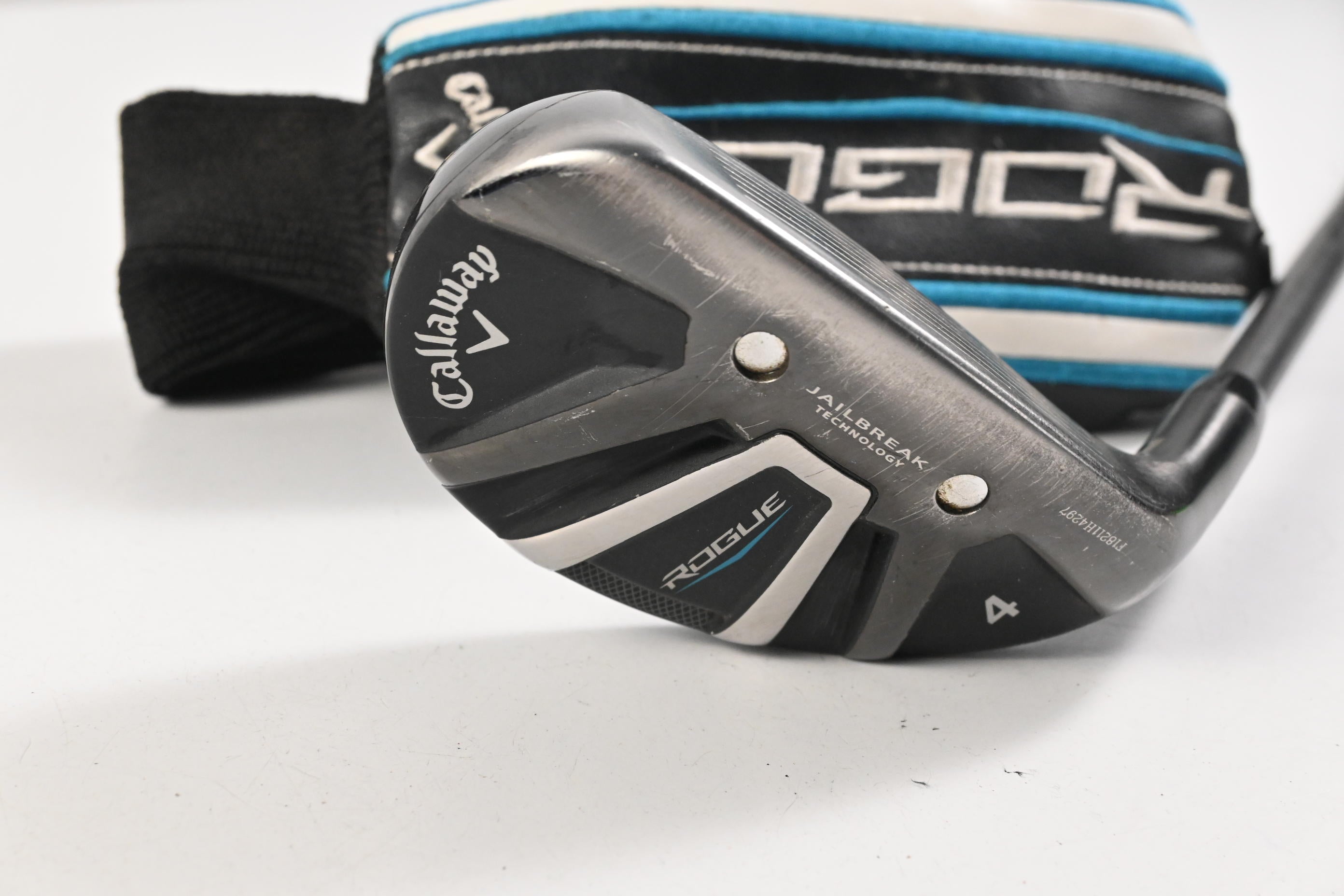 Callaway Rogue #4 Hybrid / 21 Degree / Stiff Flex Aldila R.I.P 85 Shaft