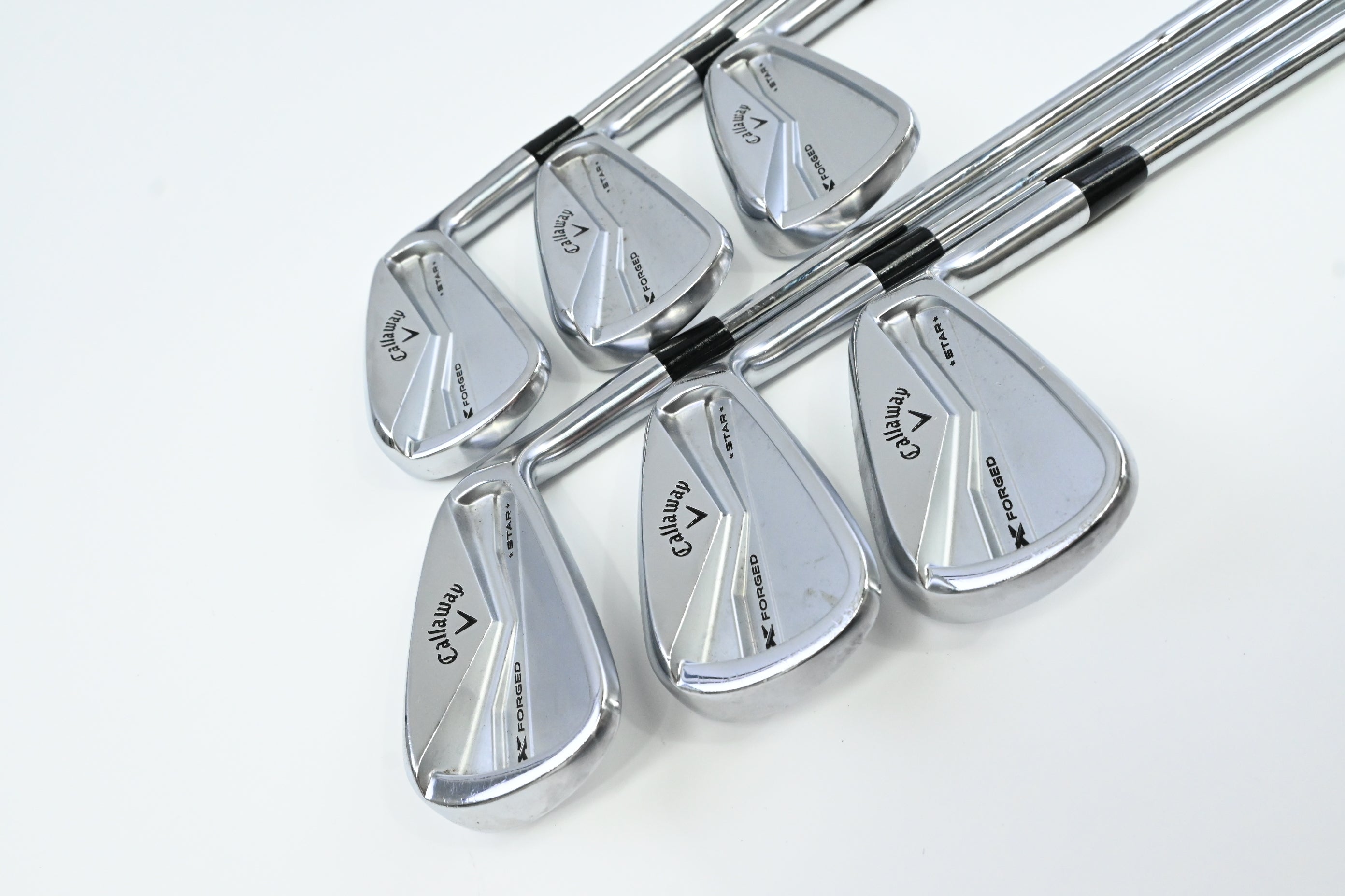 Callaway X Forged Star 2023 Irons / 4-9 / X-Flex NS Pro Modus3 Tour 105 Shafts