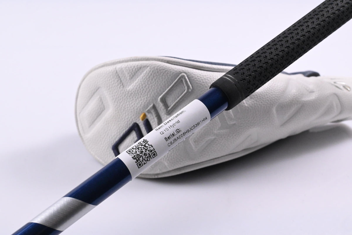 Taylormade Qi10 #4 Hybrid / 22 Degree / Regular Flex Ventus TR Blue 6 Shaft
