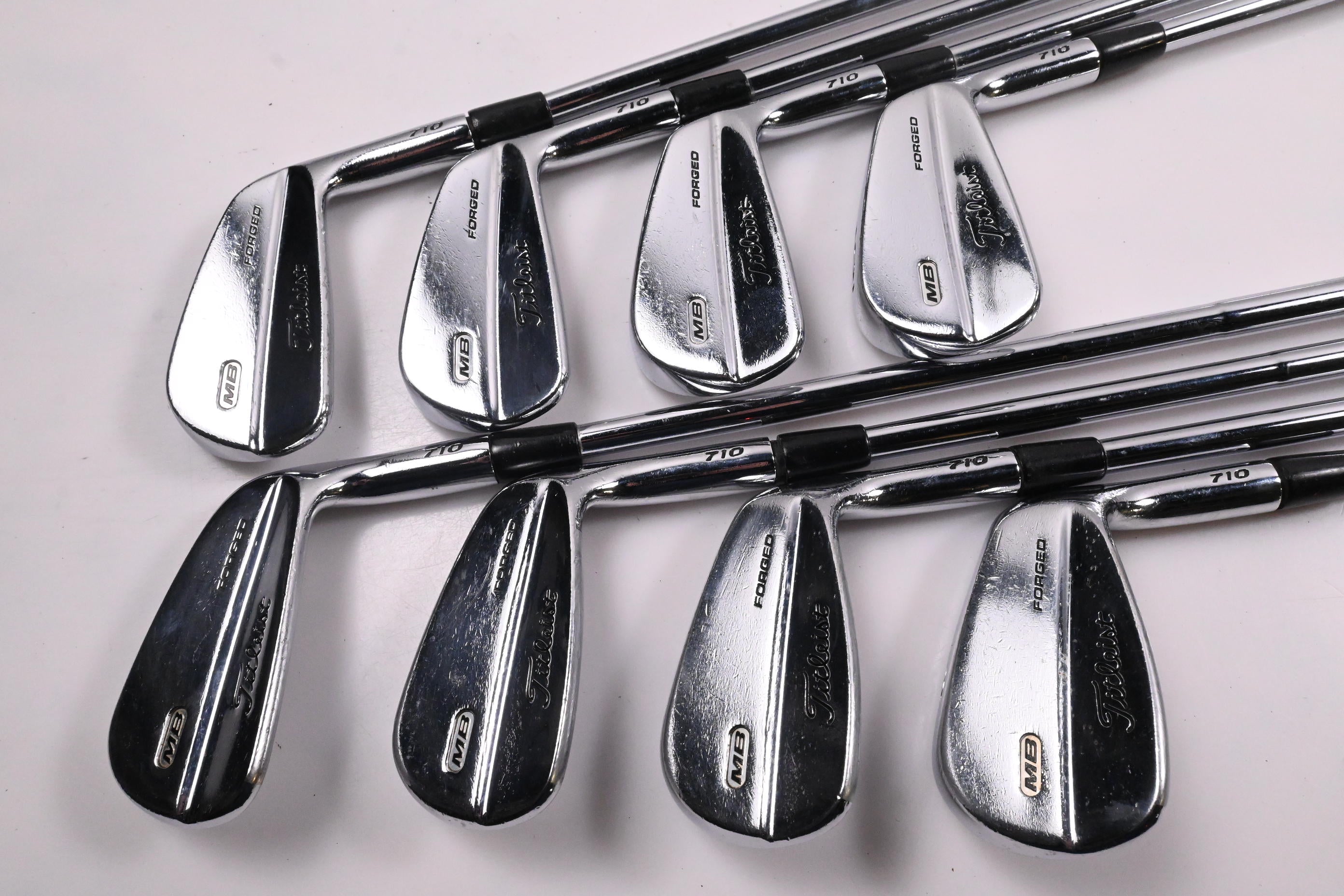 Titleist MB 710 Irons / 3-PW / Stiff Flex Steel Shafts
