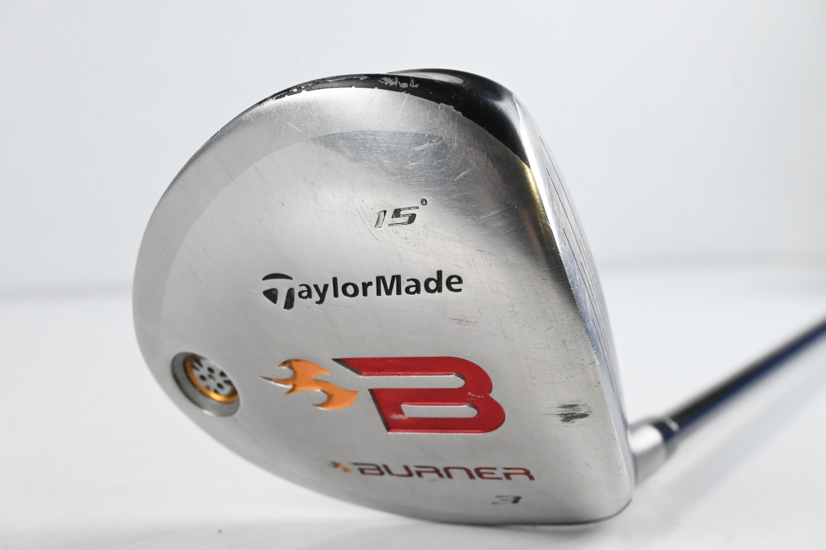 Taylormade Burner 2008 #3 Wood / 15 Degree / Regular Flex Taylormade Reax 49