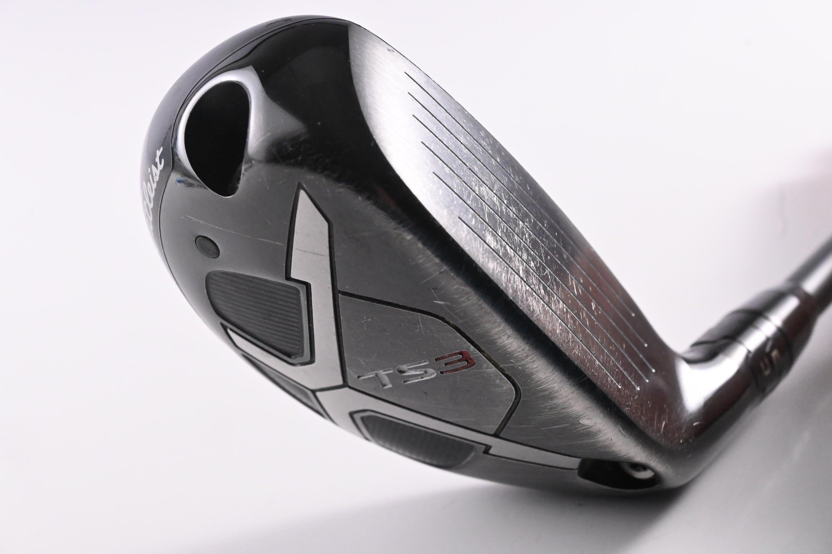 Titleist TS3 #3 Hybrid / 19 Degree / Stiff Flex HZRDUS Smoke Black 80 Shaft