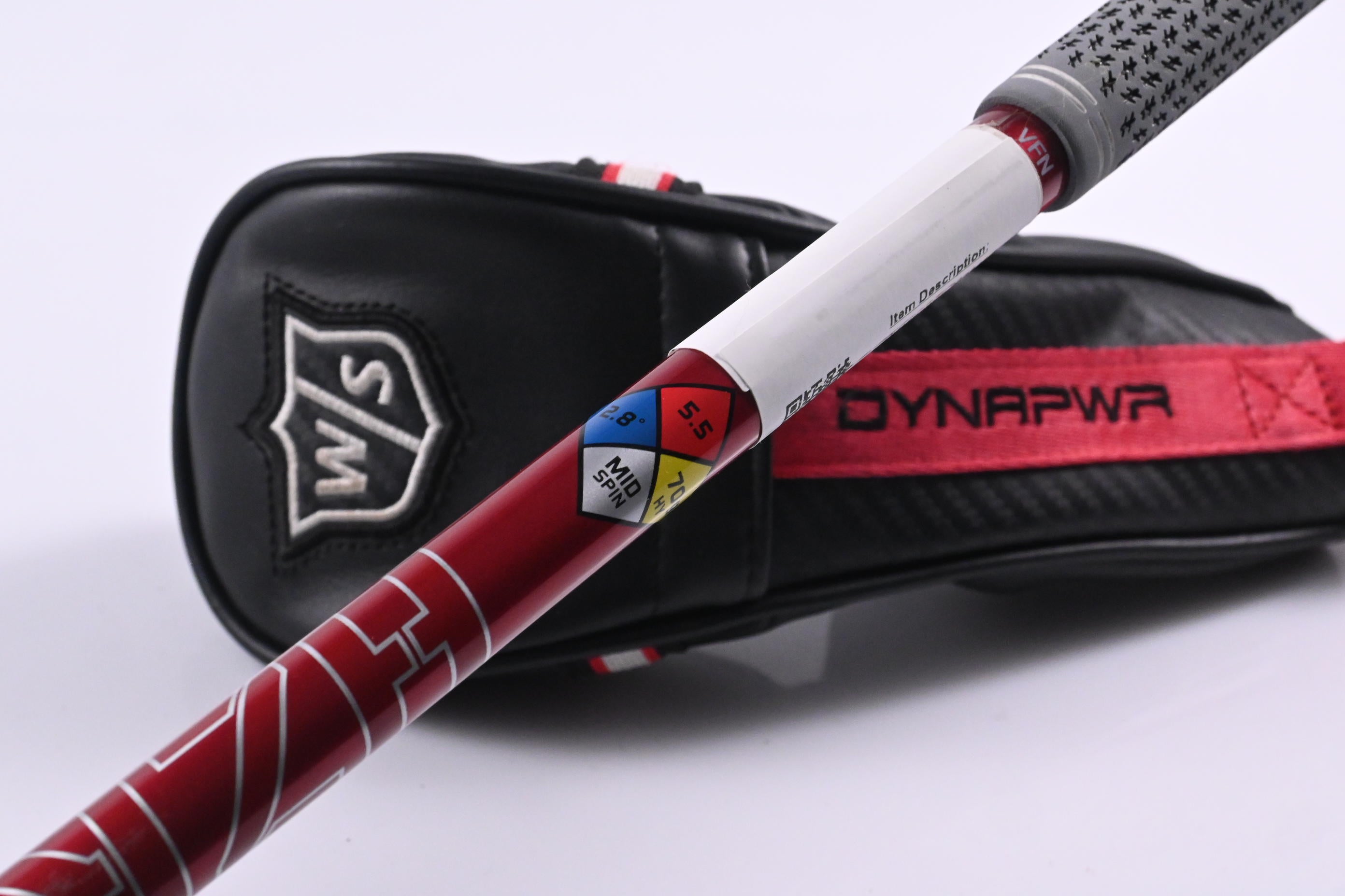 Wilson Dynapower 2023 #5 Hybrid / 25 Degree / Regular Flex HZRDUS Smoke Red RDX