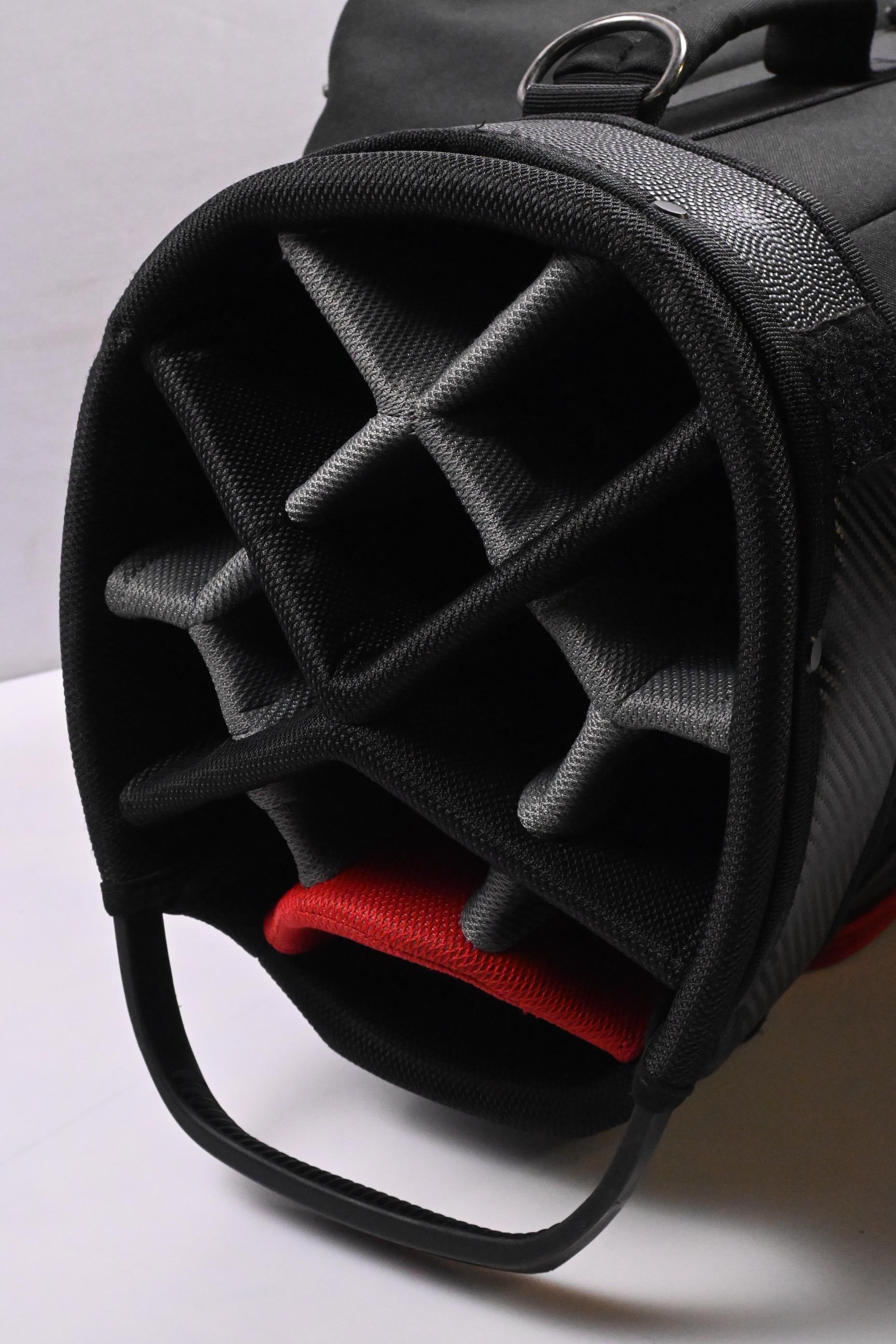 Motocaddy Pro Series Cart Bag / 14-Way Divider / Black, Red