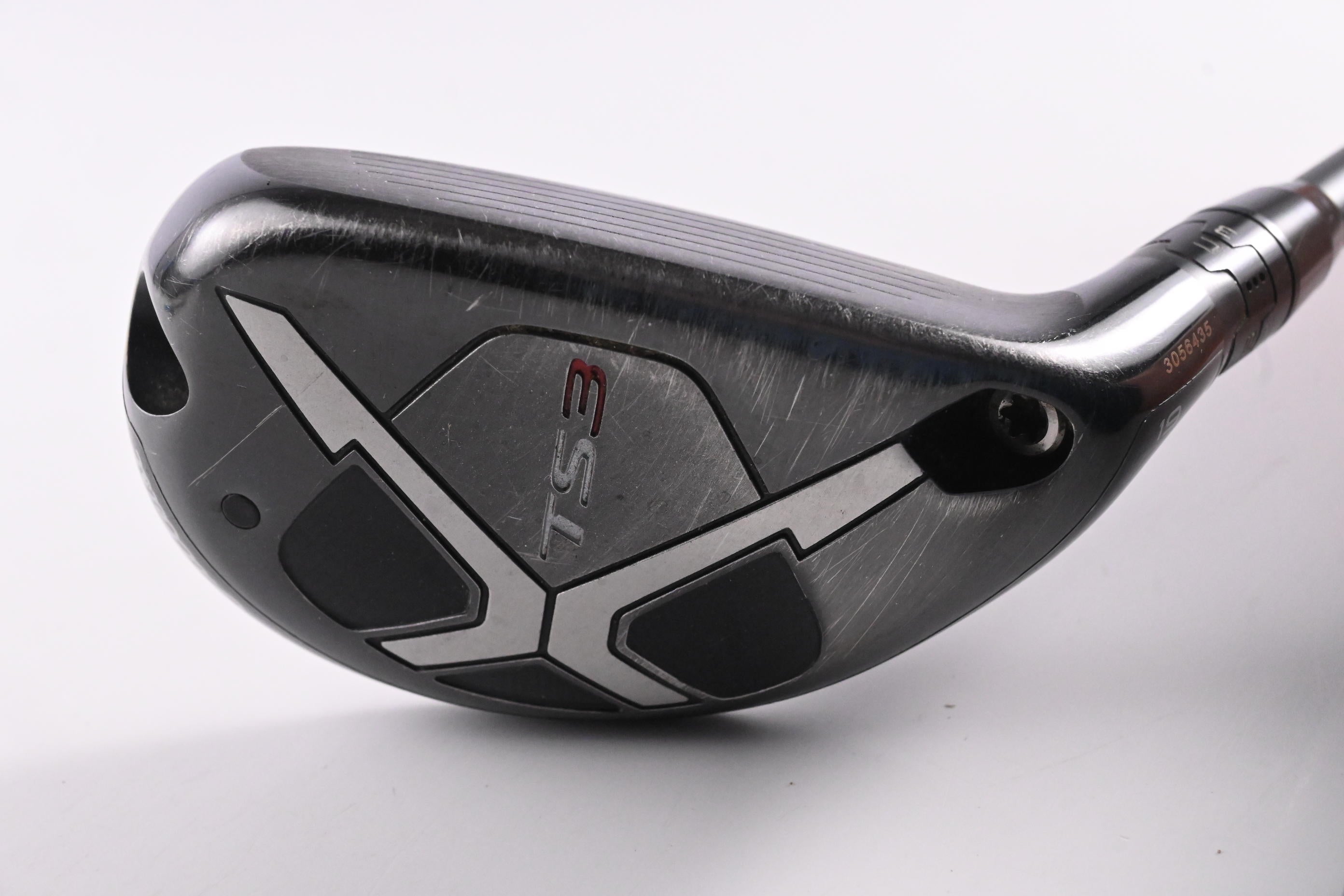 Titleist TS3 #3 Hybrid / 19 Degree / Stiff Flex HZRDUS Smoke Black 80 Shaft