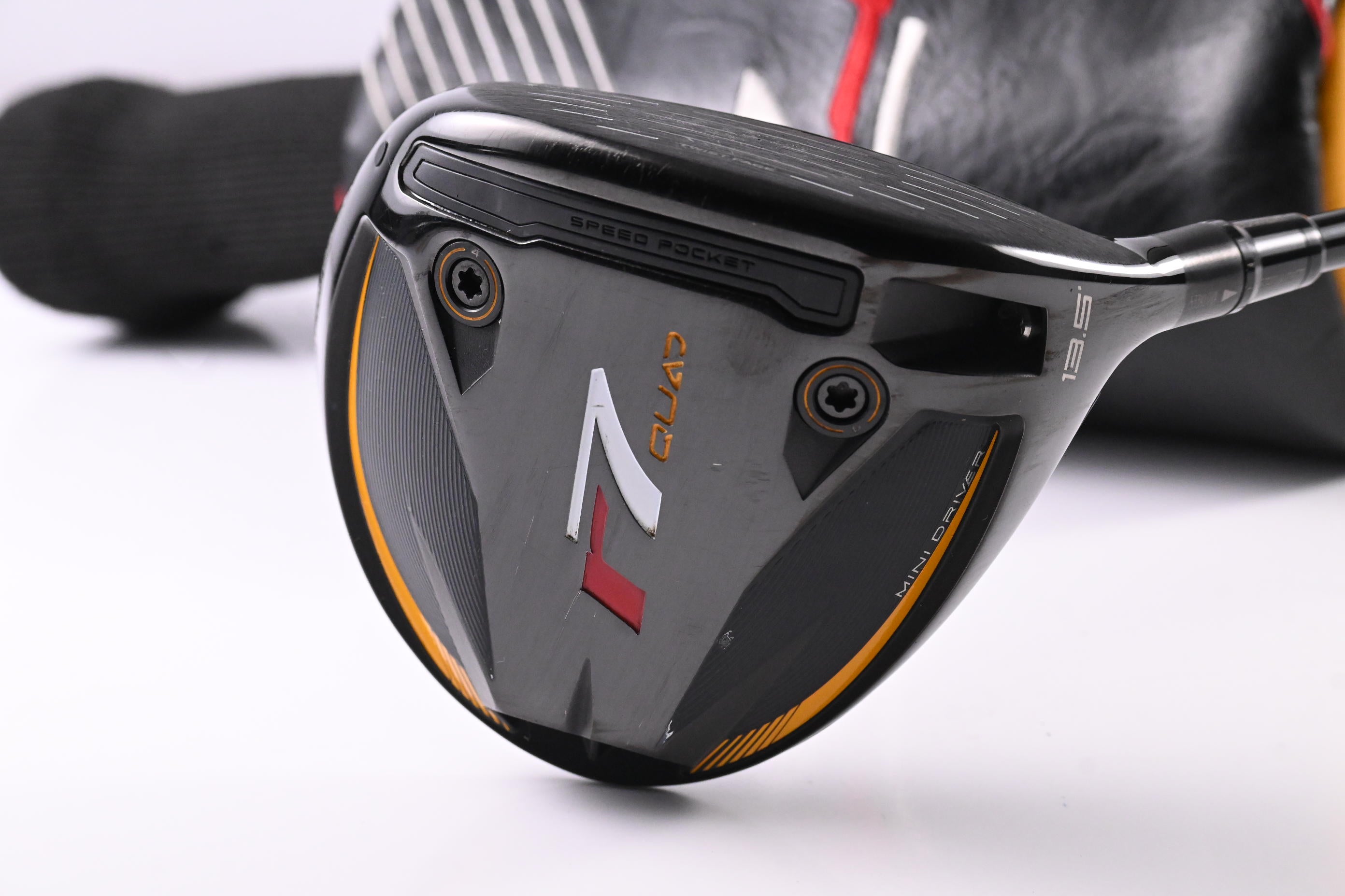 Taylormade R7 Quad Mini Driver / 13.5 Degree / Stiff Flex Fujikura Speeder 6