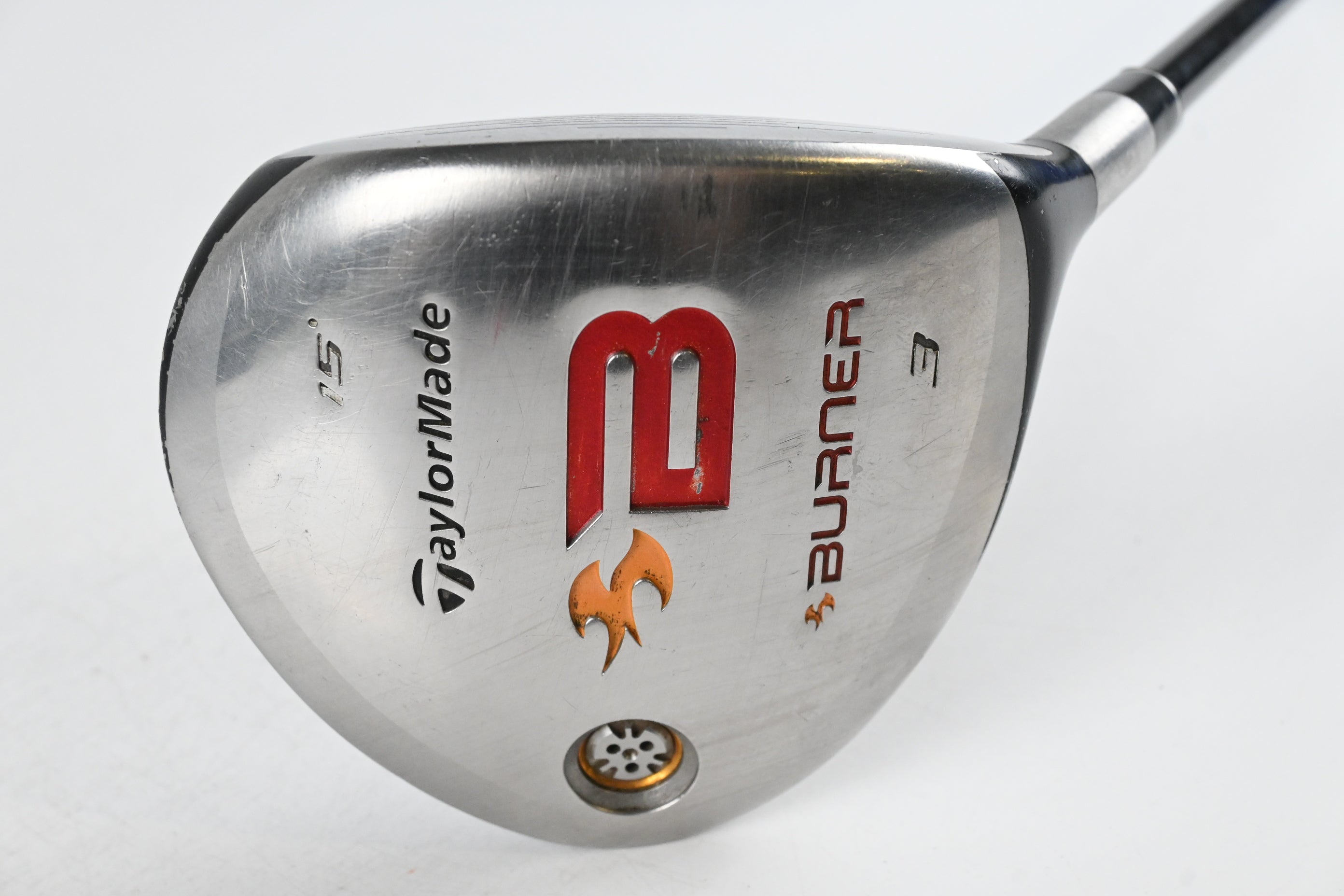Taylormade Burner 2008 #3 Wood / 15 Degree / Regular Flex Taylormade Reax 49