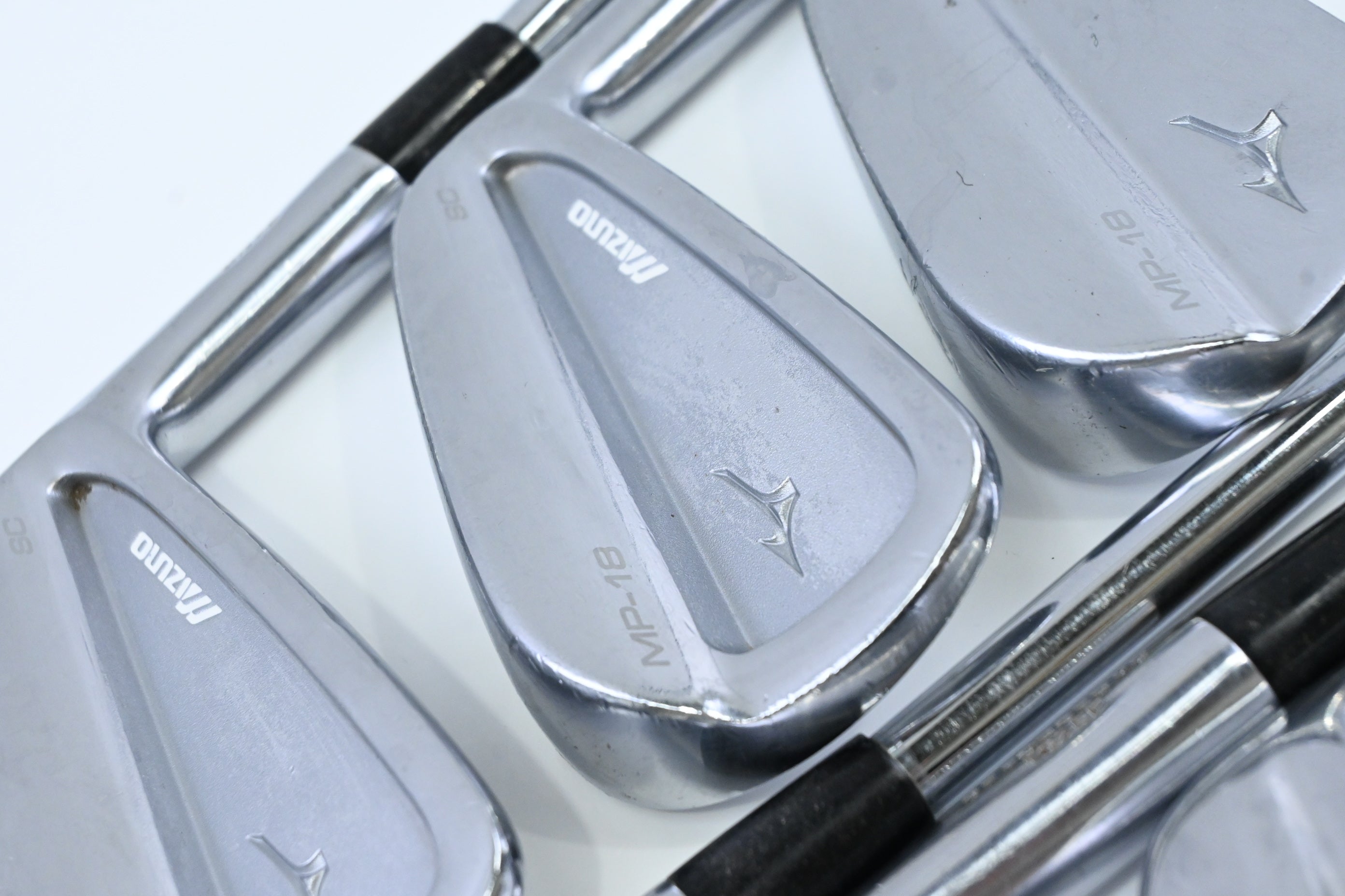 Mizuno MP-18 SC/MB Combo Irons / 4-PW / X-Flex KBS Tour Shafts