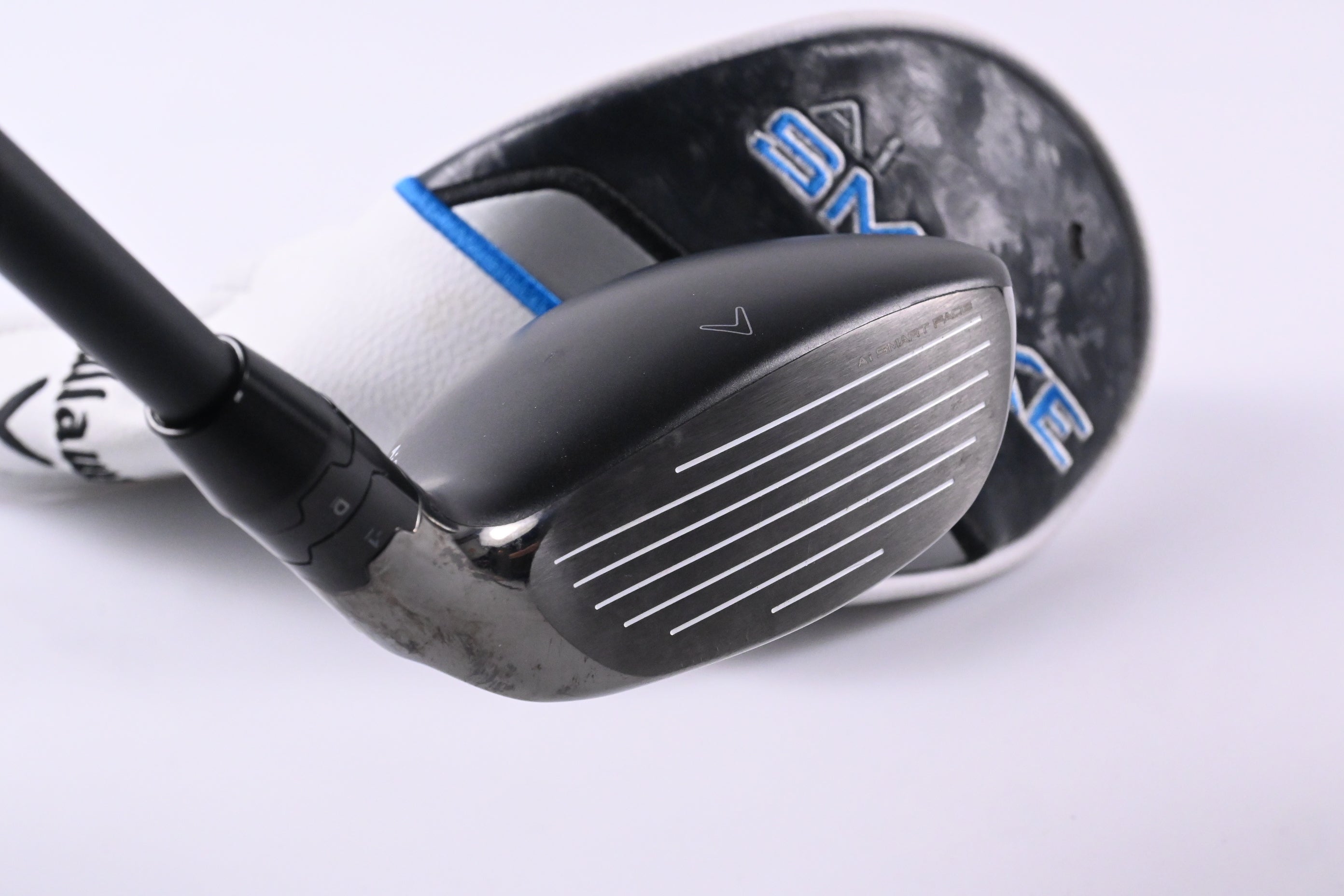 Left Hand Callaway Paradym Ai Smoke HL #3 Hybrid / 18 Degree / Regular Flex Cypher 50 Shaft