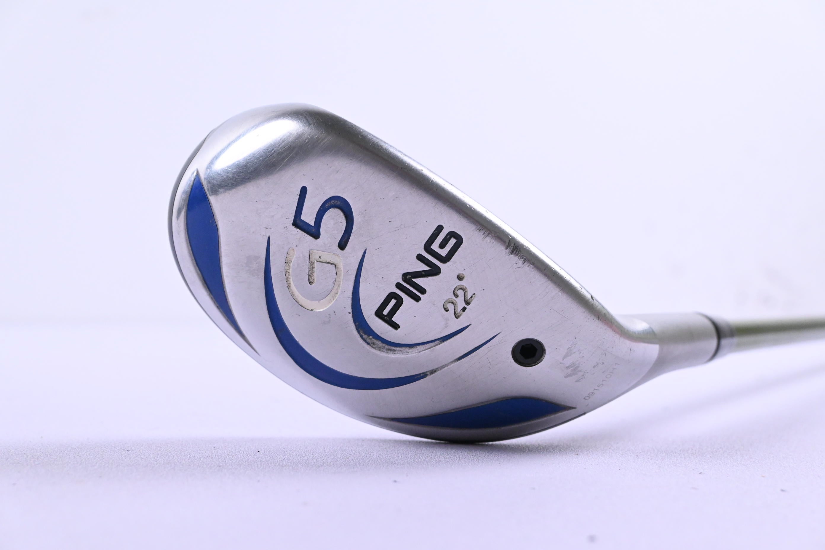 Ping G5 #4 Hybrid / 22 Degree / Regular Flex Aldila NV Green 85 Shaft