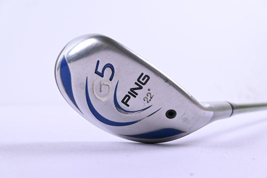 Ping G5 #4 Hybrid / 22 Degree / Regular Flex Aldila NV Green 85 Shaft
