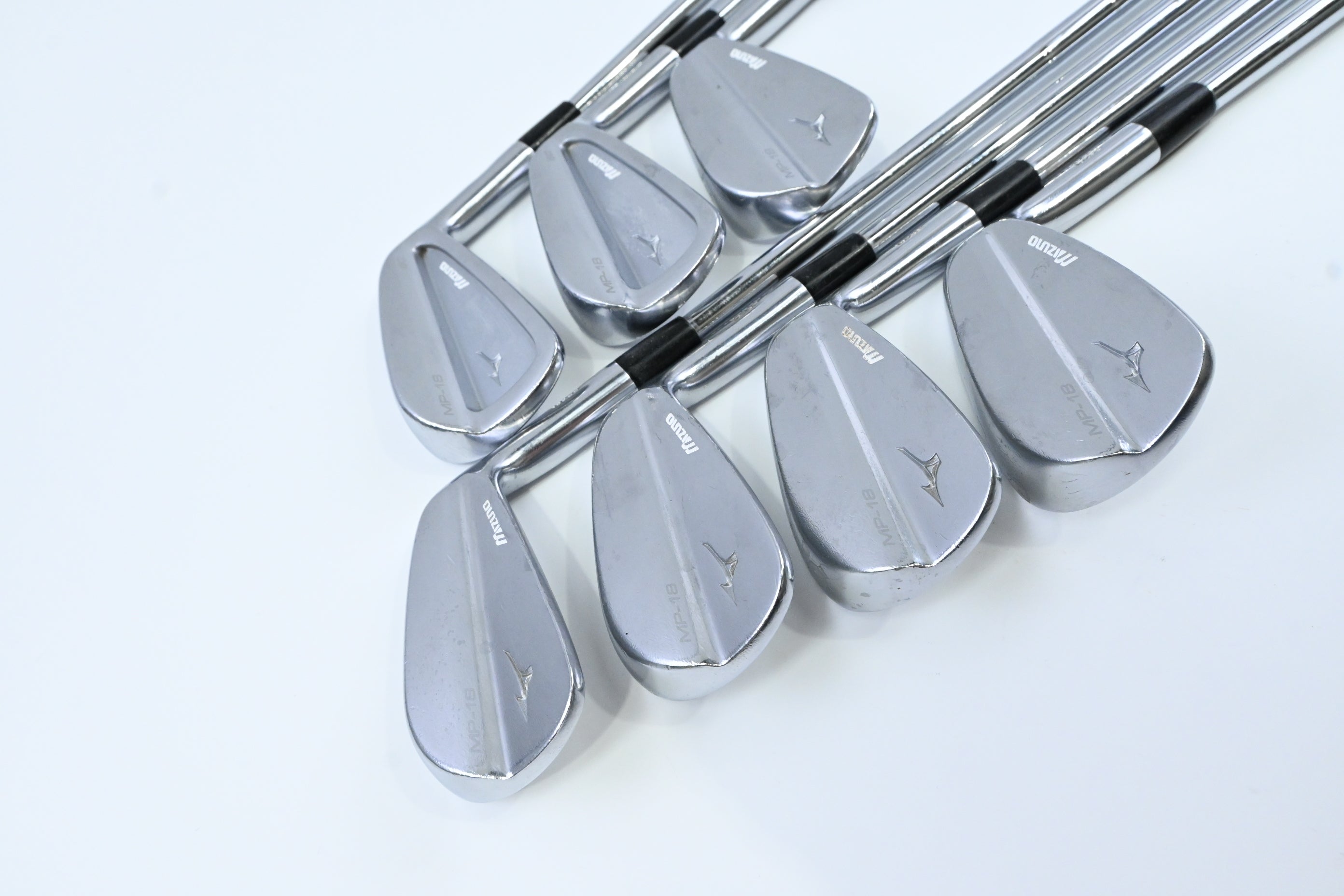 Mizuno MP-18 SC/MB Combo Irons / 4-PW / X-Flex KBS Tour Shafts