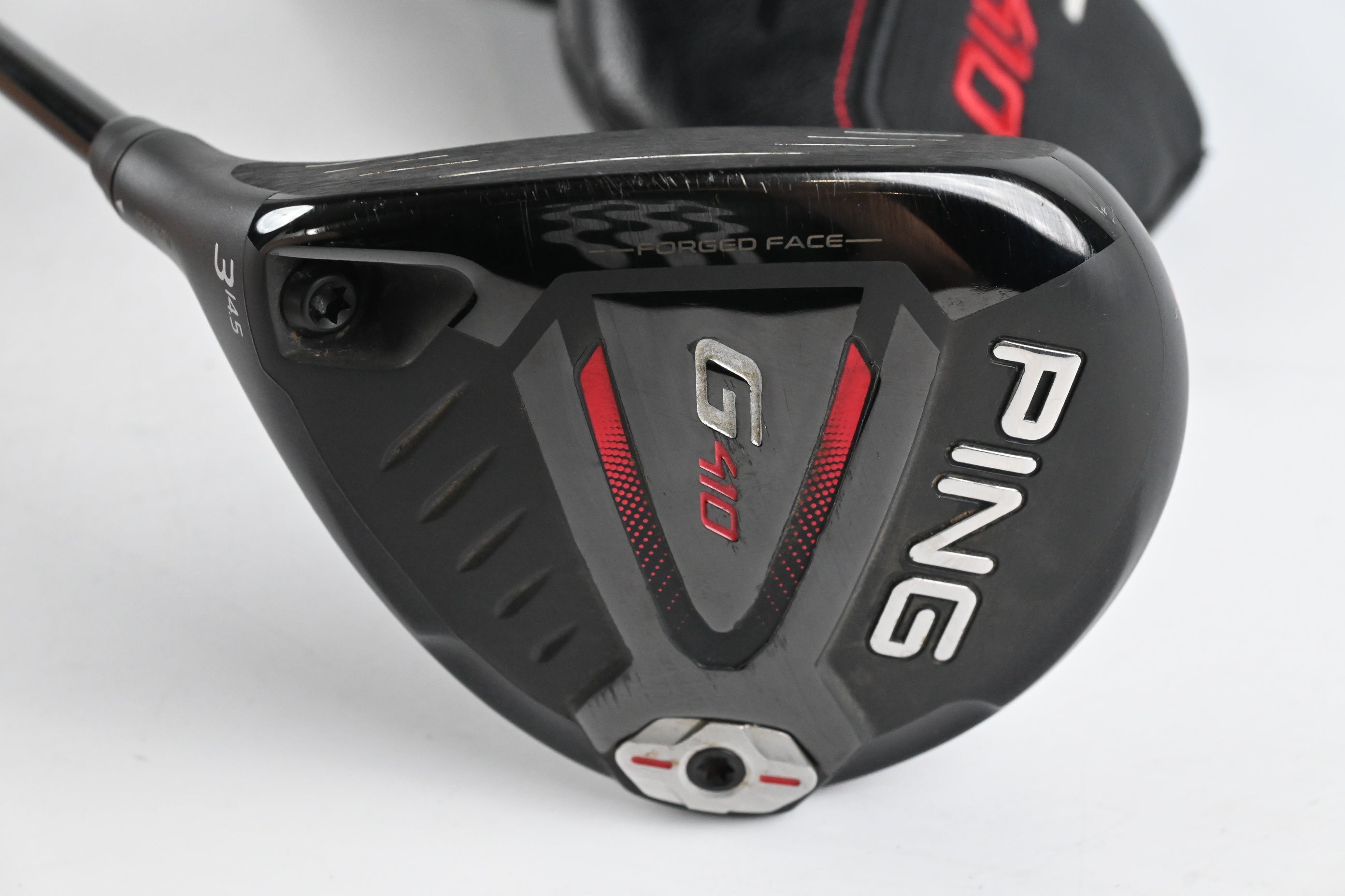 Left Hand Ping G410 #3 Wood / 14.5 Degree / Stiff Flex Tensei CK Orange 70 Shaft