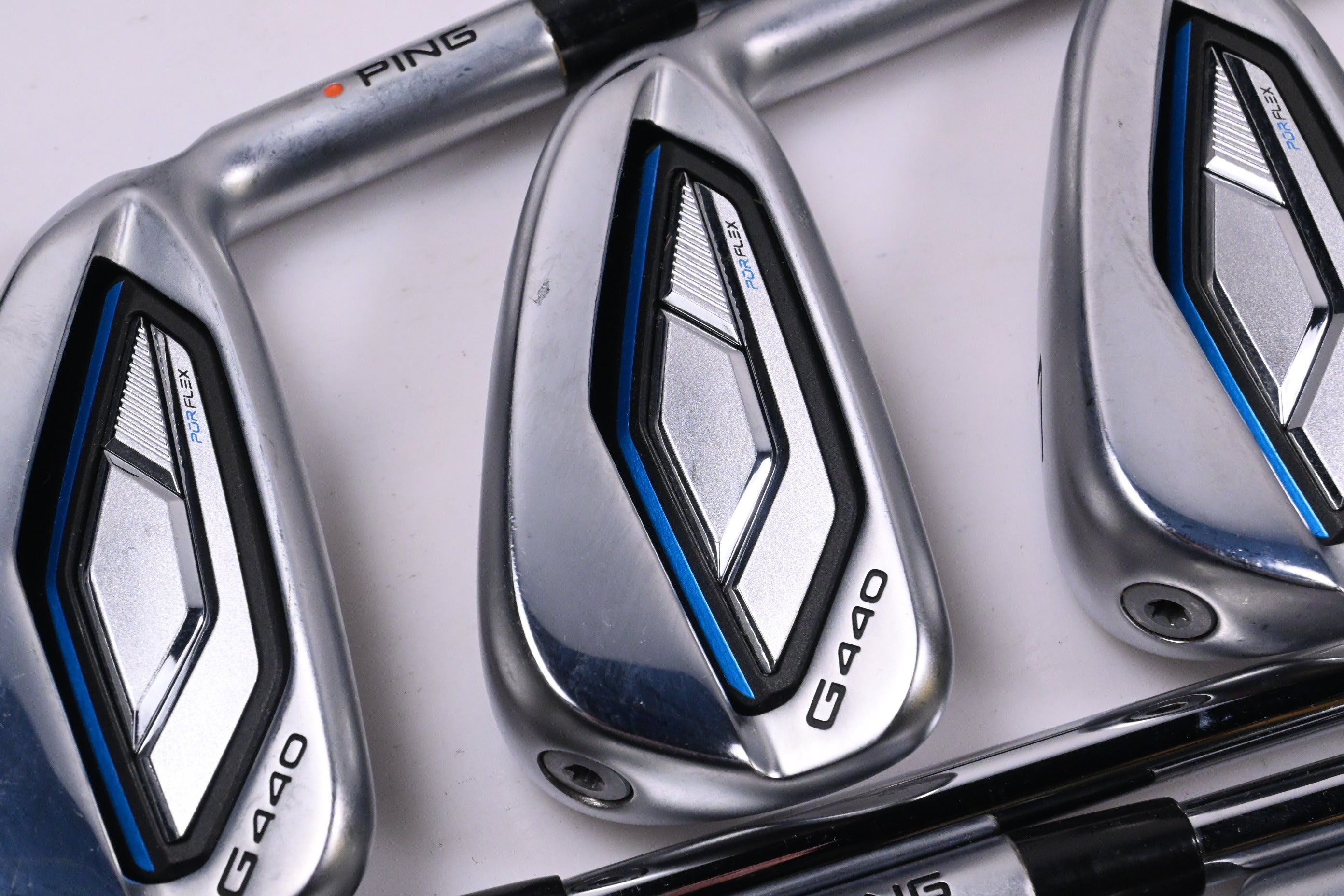 Ping G440 Irons / 5-PW+GW / Orange Dot / X-Flex Dynamic Gold Mid 115 X100