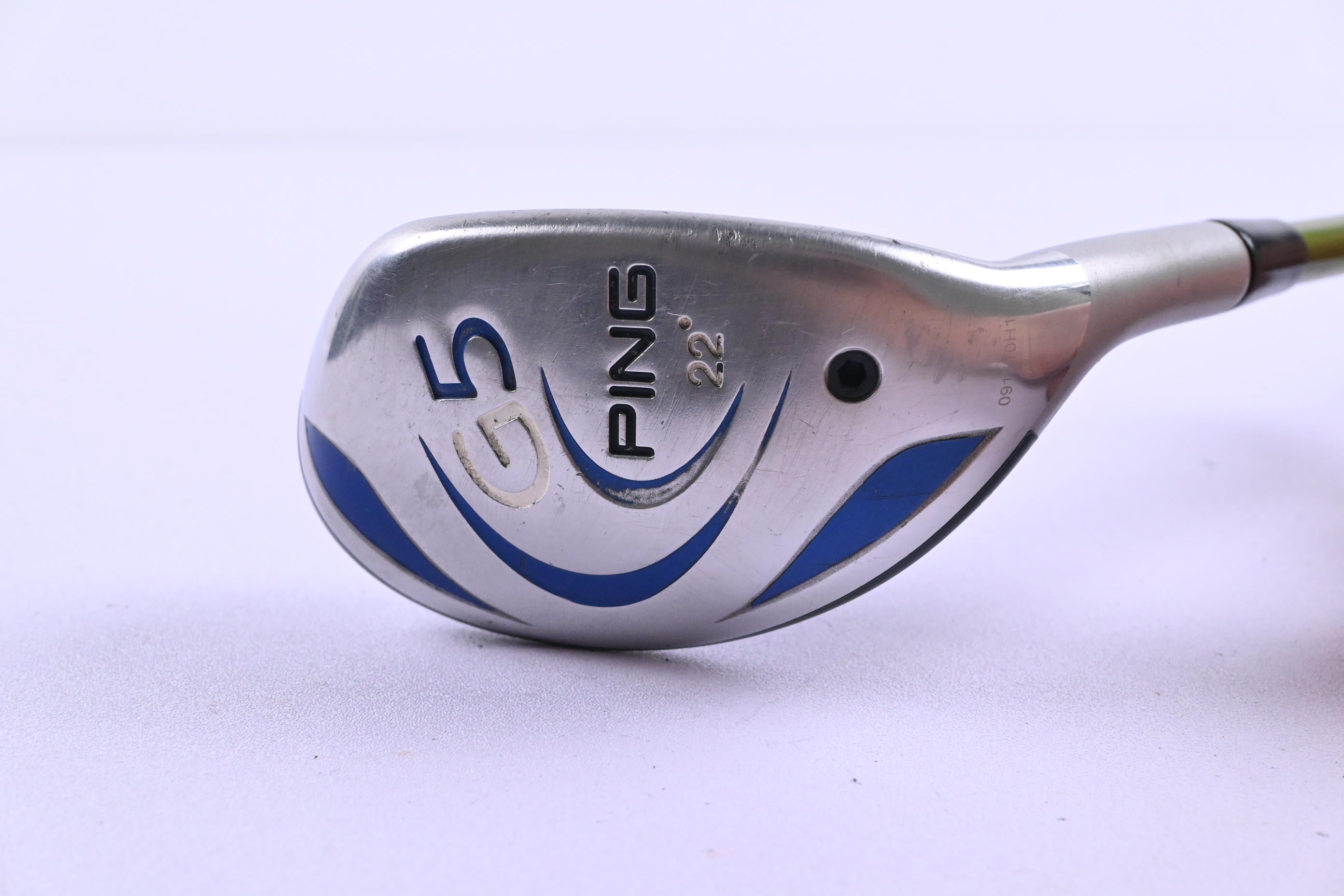 Ping G5 #4 Hybrid / 22 Degree / Regular Flex Aldila NV Green 85 Shaft