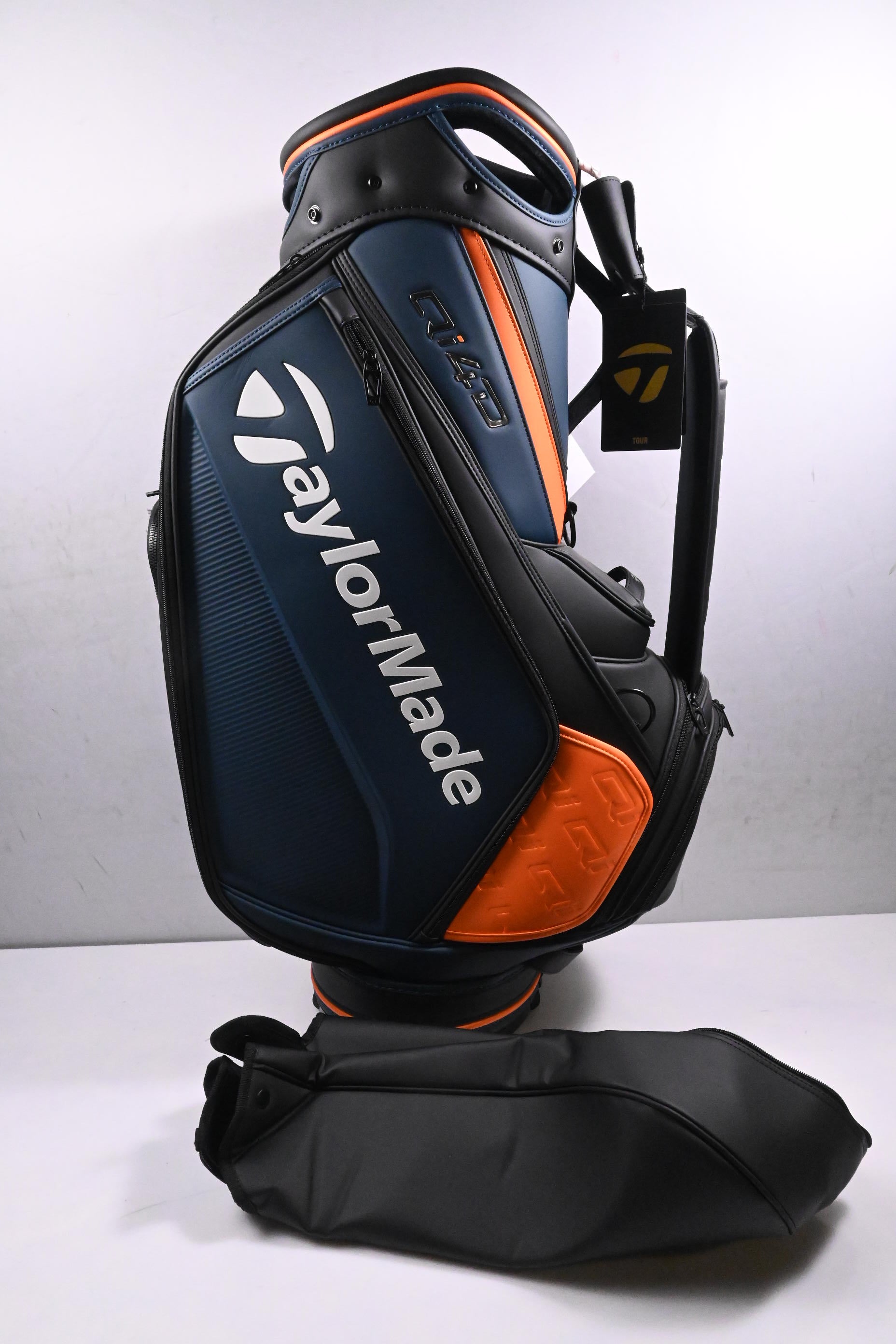 Taylormade Qi4D Tour Bag / 6-Way Divider / Blue, Orange