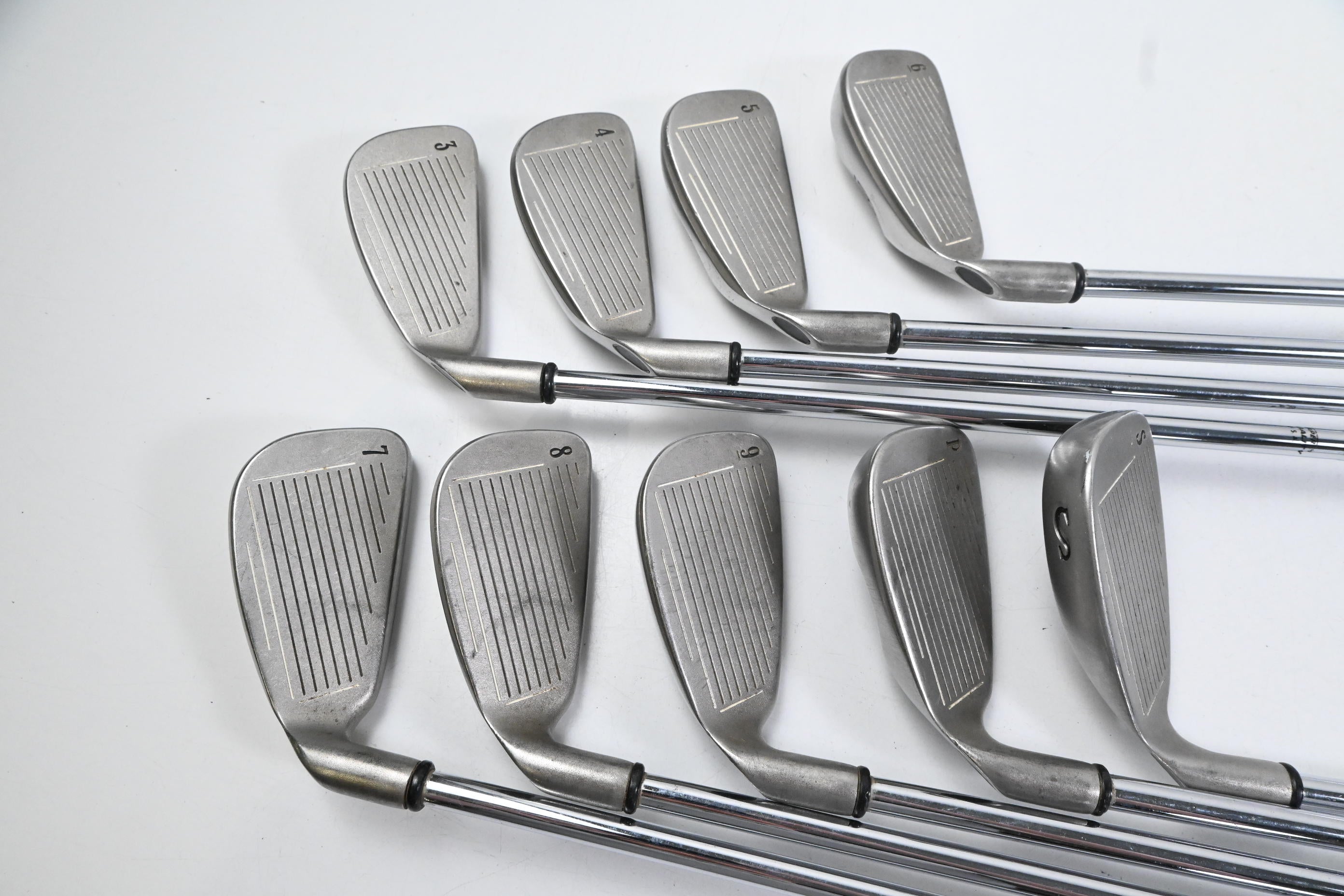 Callaway Big Bertha 1996 Irons / 3-PW+SW / Stiff Flex Memphis 10 Shafts