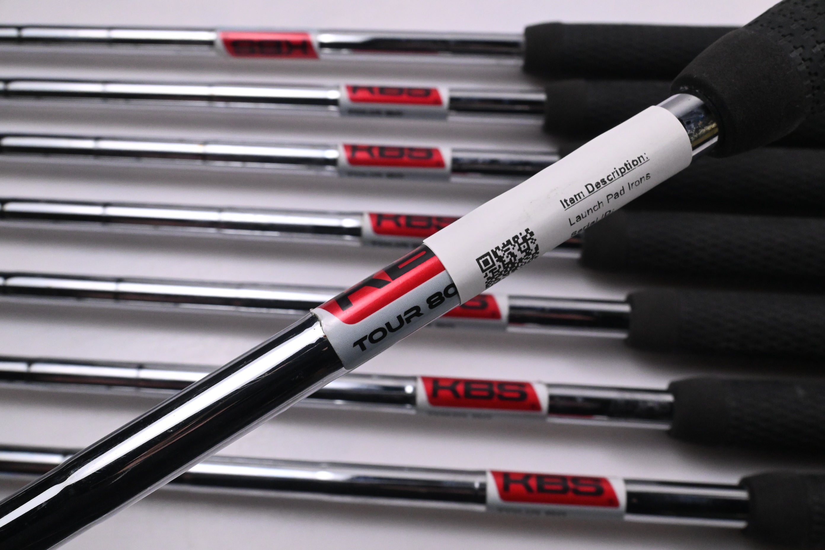 Wilson Launch Pad Irons / 5-PW+GW+SW / Regular Flex KBS Tour 80 Shafts