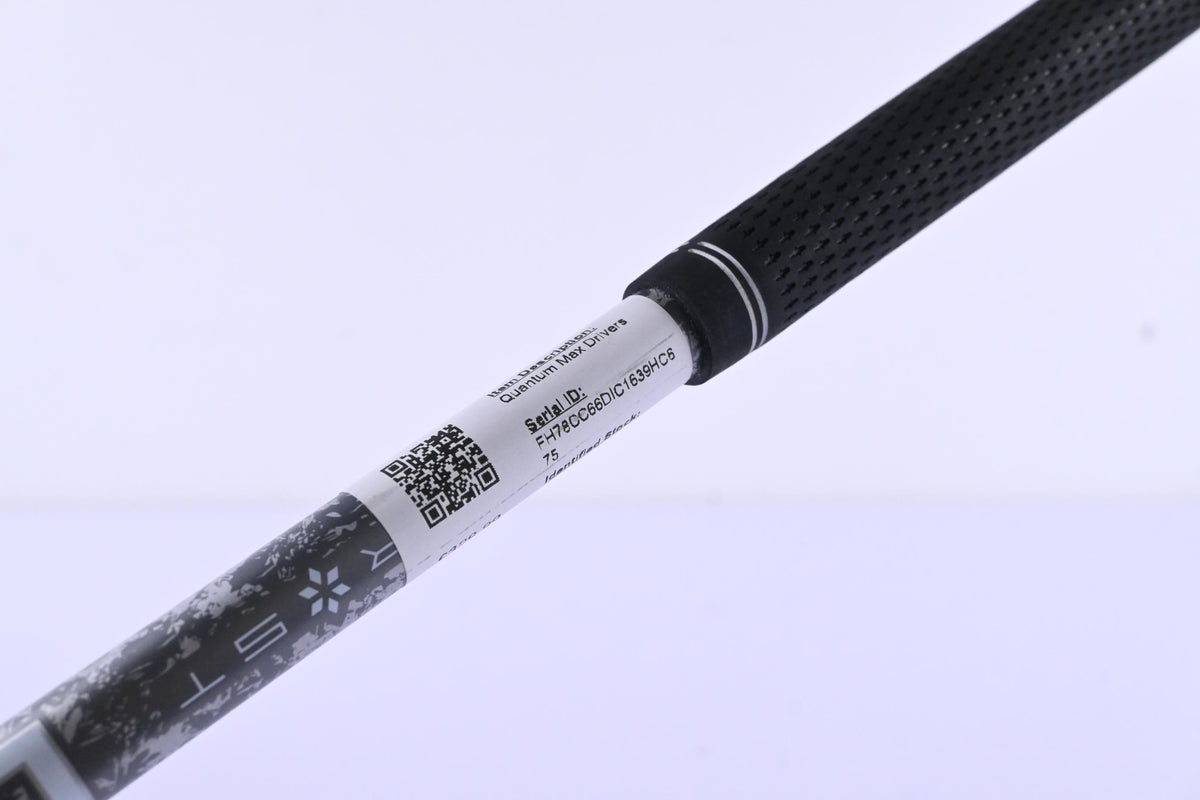 Callaway Quantum Max Driver / 9 Degree / Stiff Flex Denali Frost Silver 60 Shaft