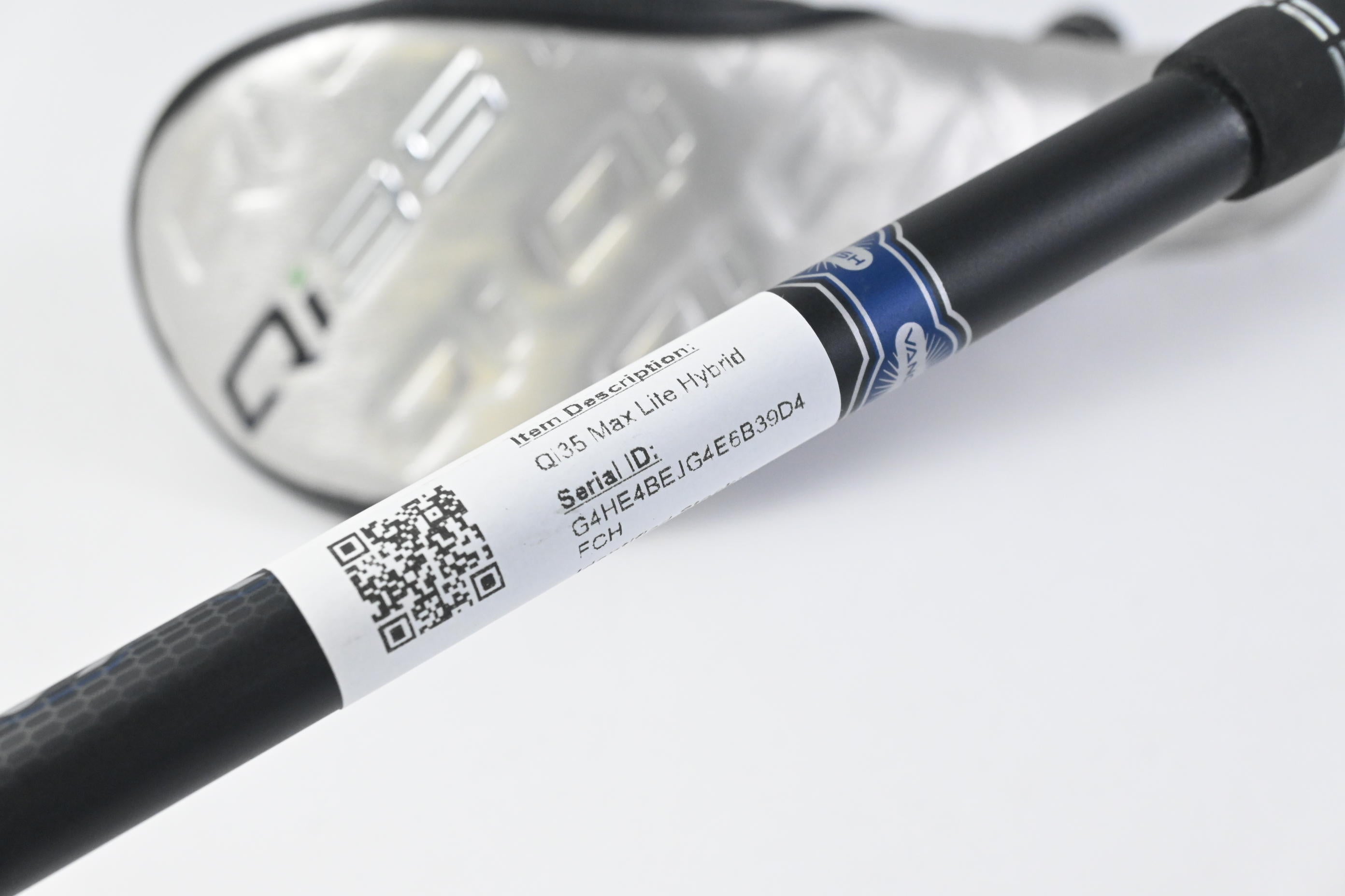 Taylormade Qi35 Max Lite #5 Hybrid / 27 Degree / Senior Flex Vanquish 5 Shaft